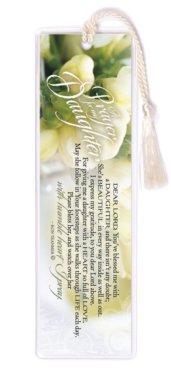 Prayer for My Daughter Tasseled Bookmark (Pk 6)