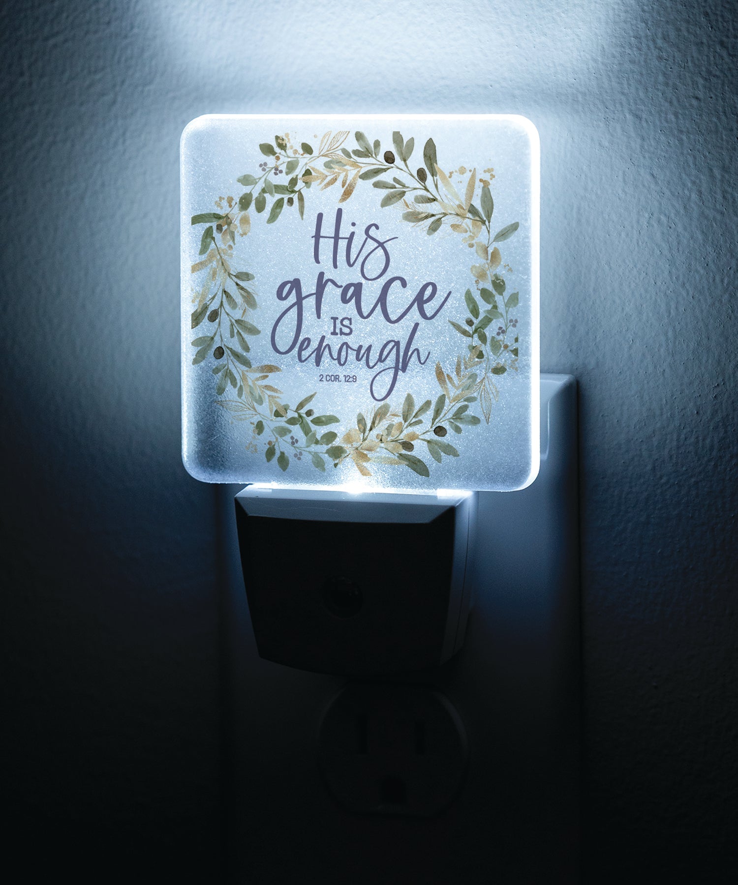 His Grace Is Enough LED Nightlight