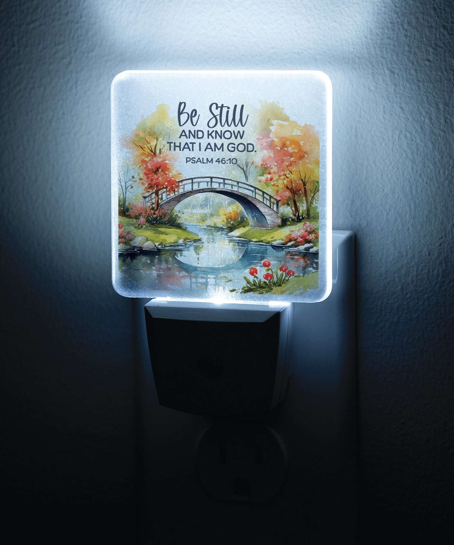 Be Still and Know LED Nightlight