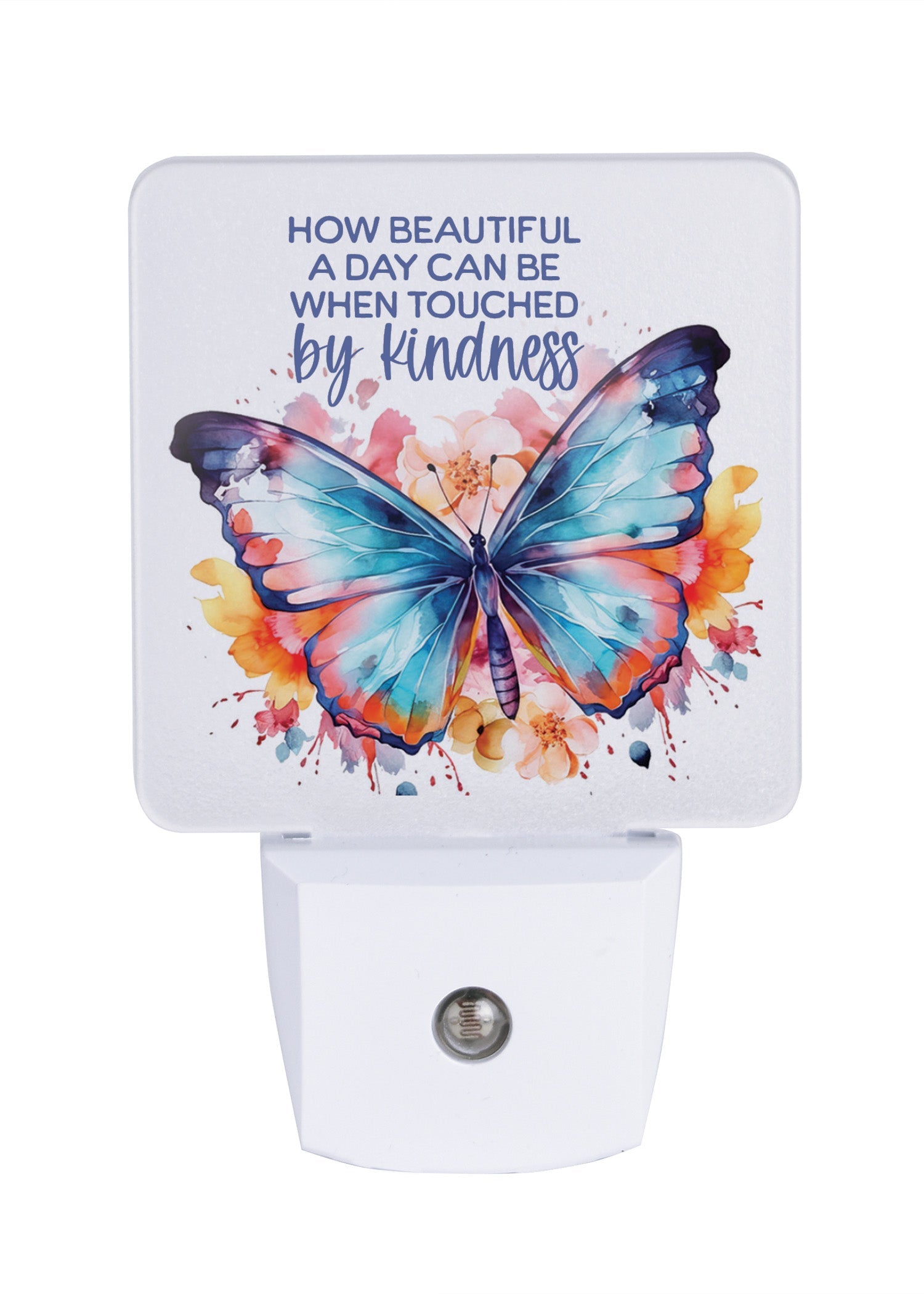 How Beautiful a Day LED Nightlight features a butterfly that is perfect for any décor.