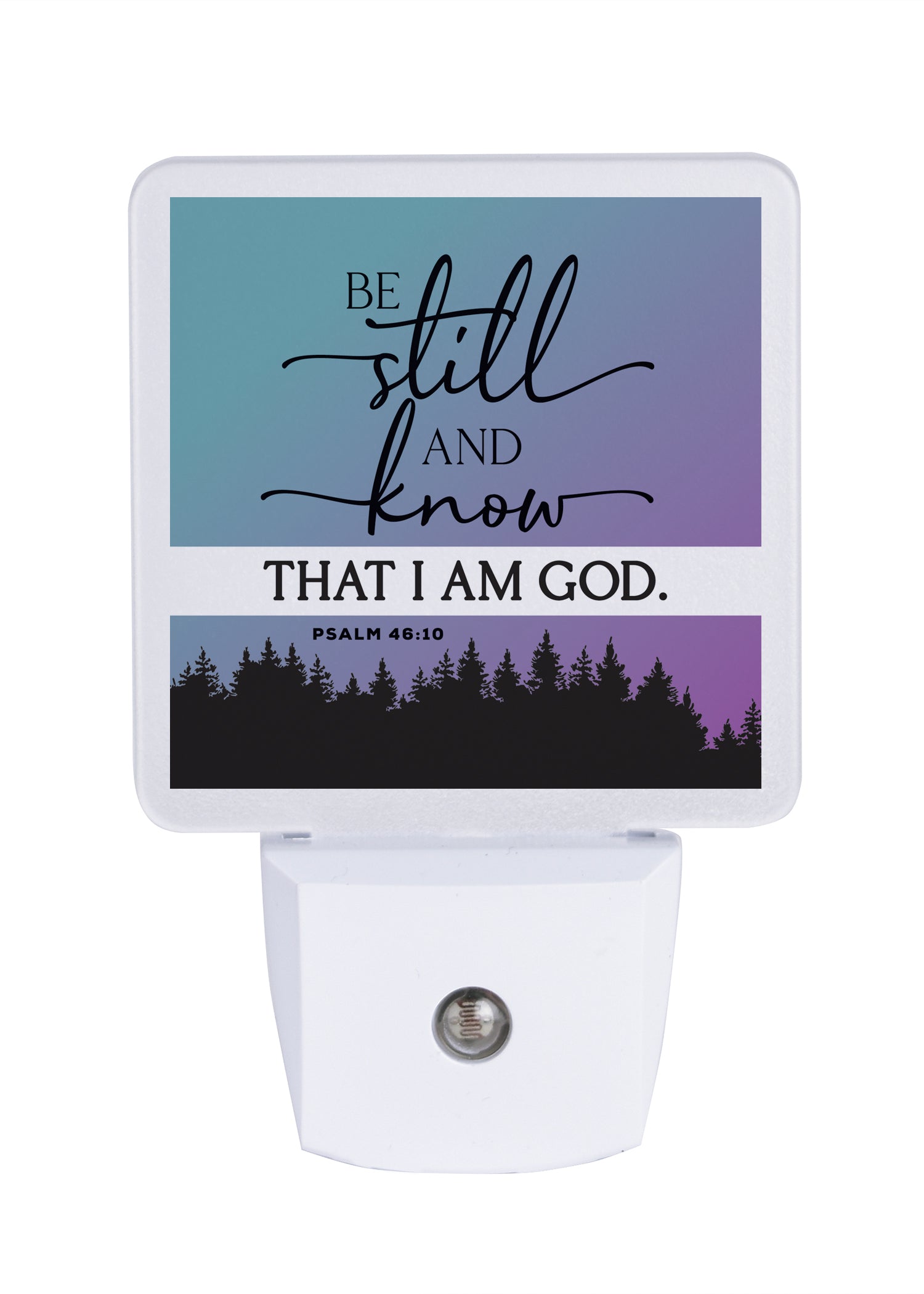 LED nightlight featuring a sunset, perfect for any décor.