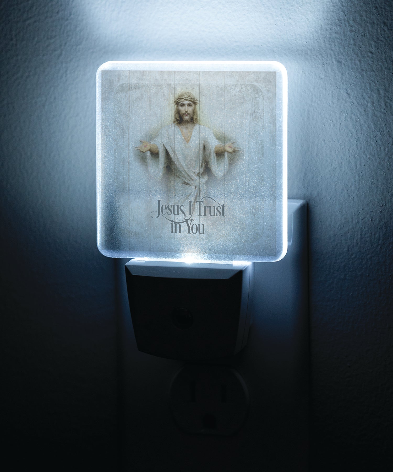 Jesus I Trust In You LED Nightlight