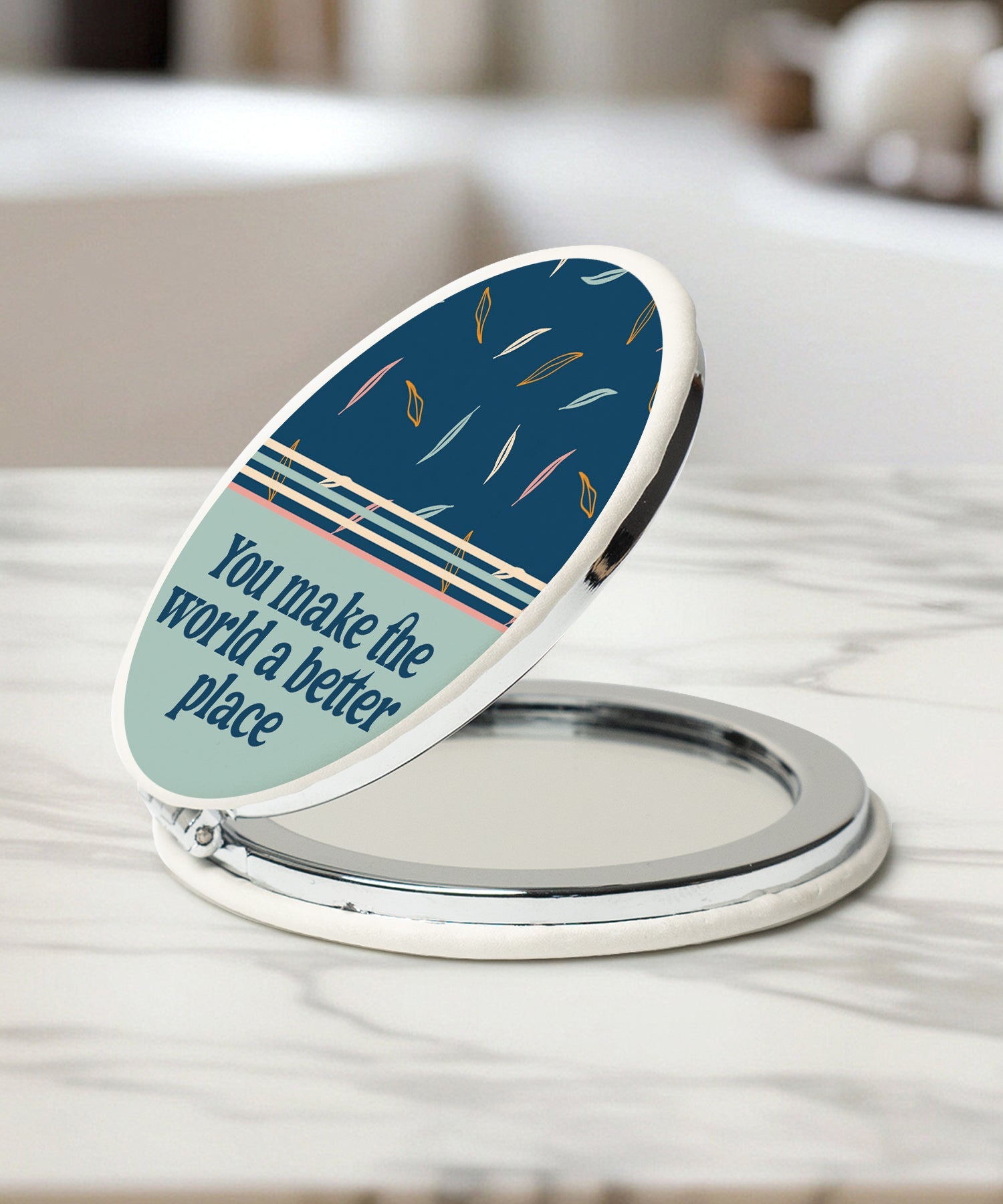 You Make the World a Better Place Compact Mirror
