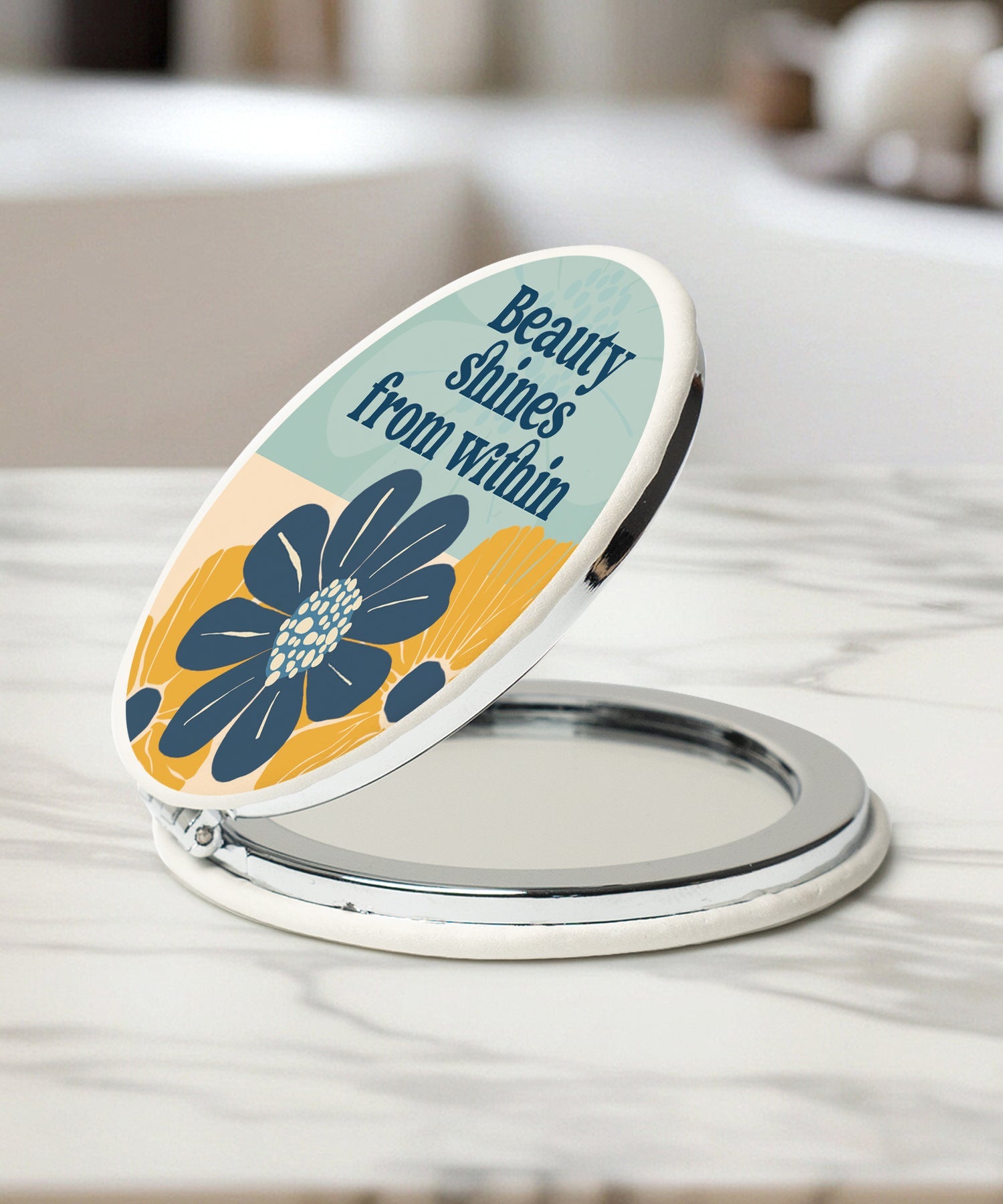 Beauty Shines From Within Compact Mirror