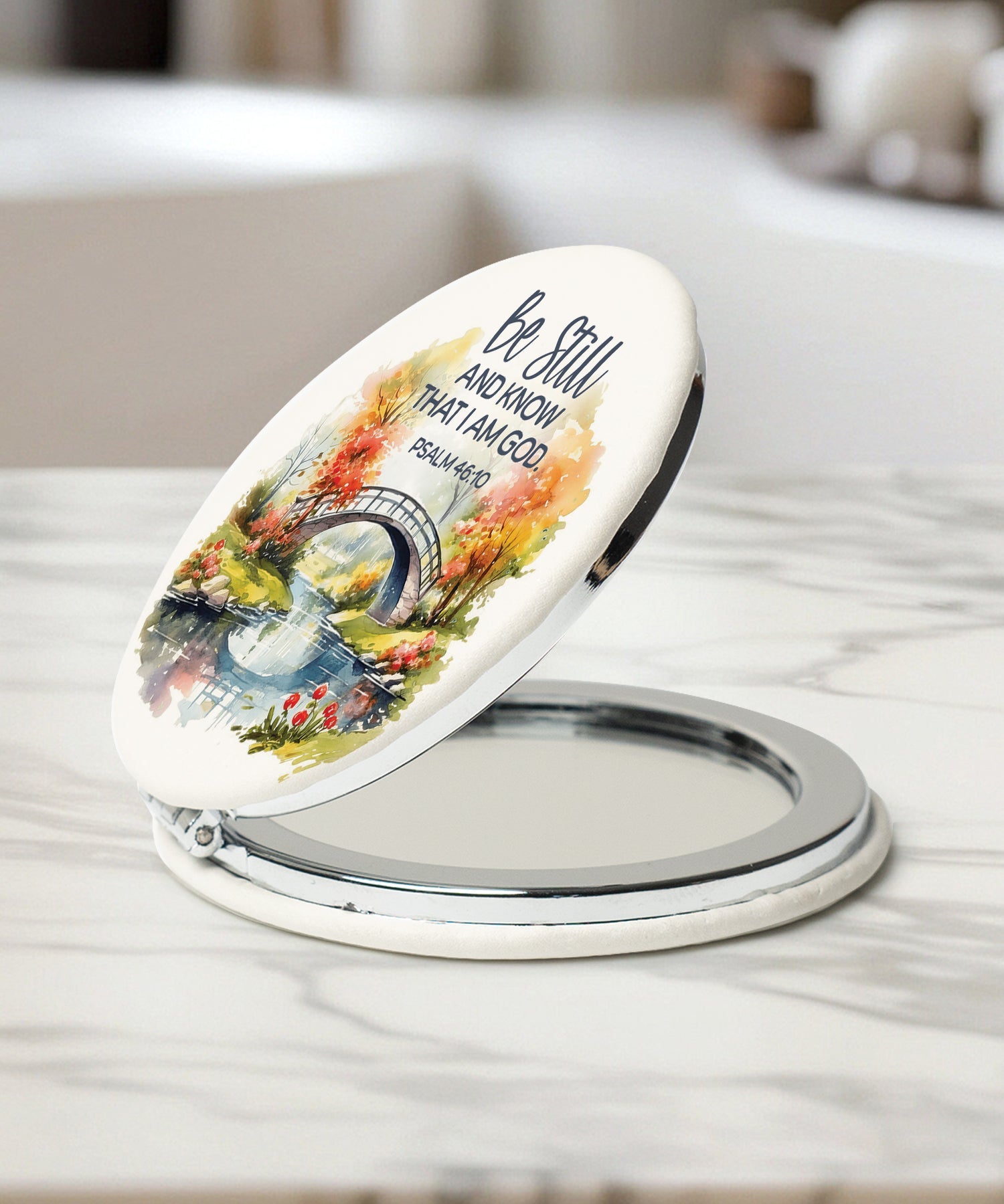 Be Still and Know Compact Mirror