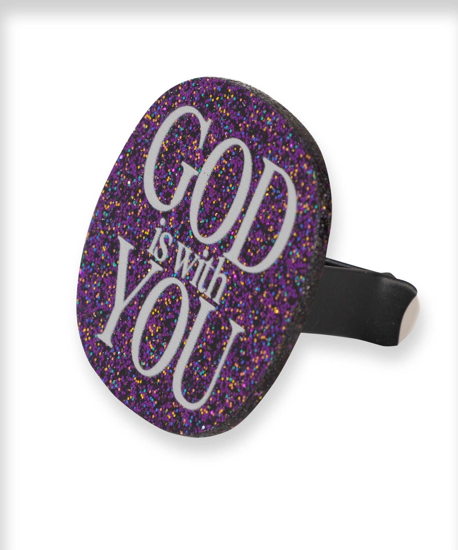 God Is With You Scentable Vent Clip