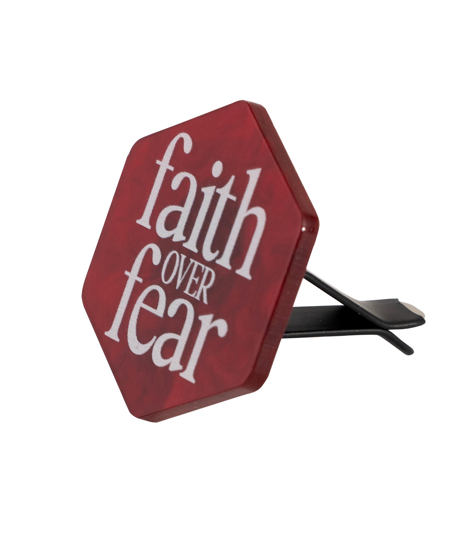 Faith Over Fear Scentable Vent Clip