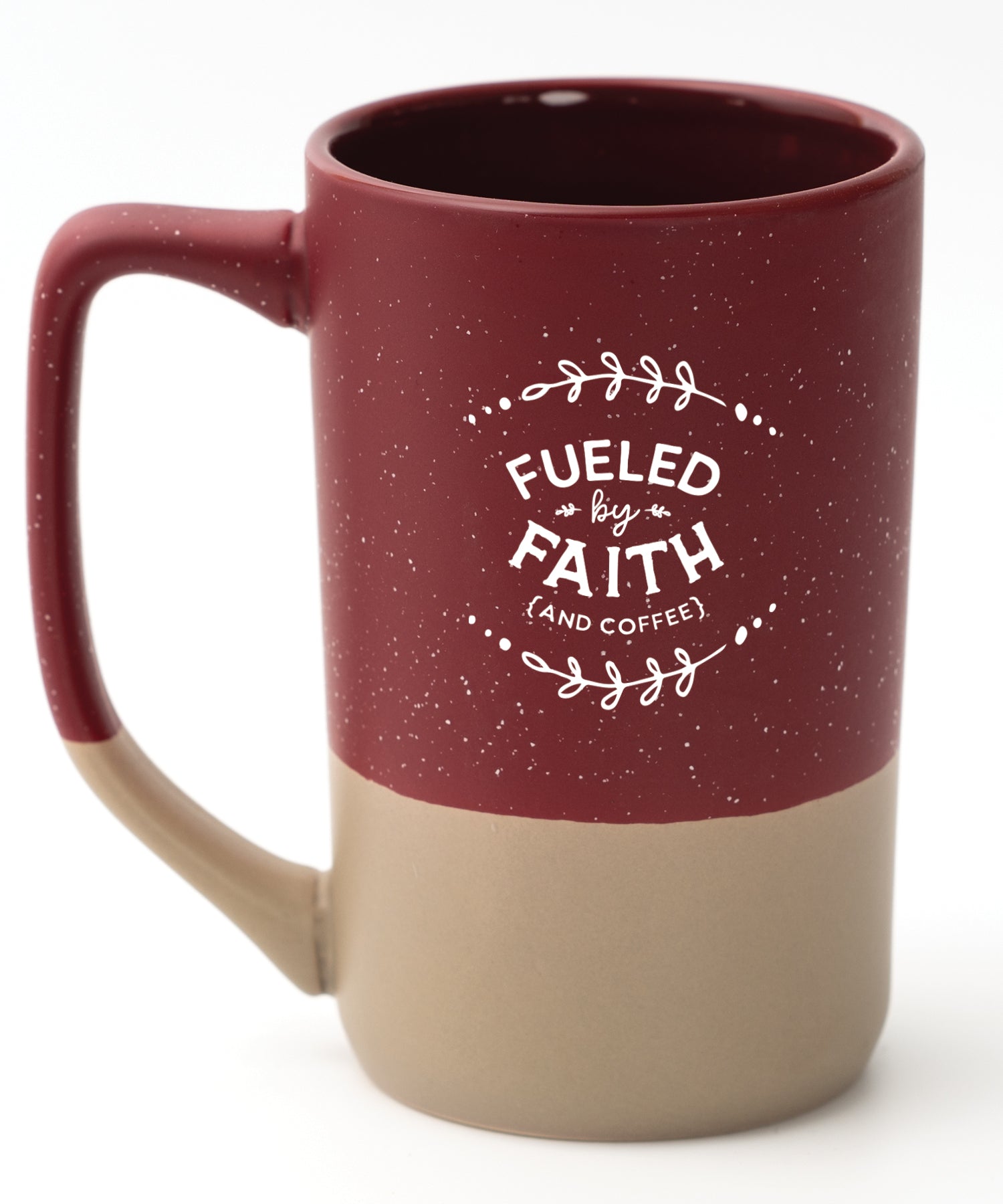Fueled by Faith Pebble Mug