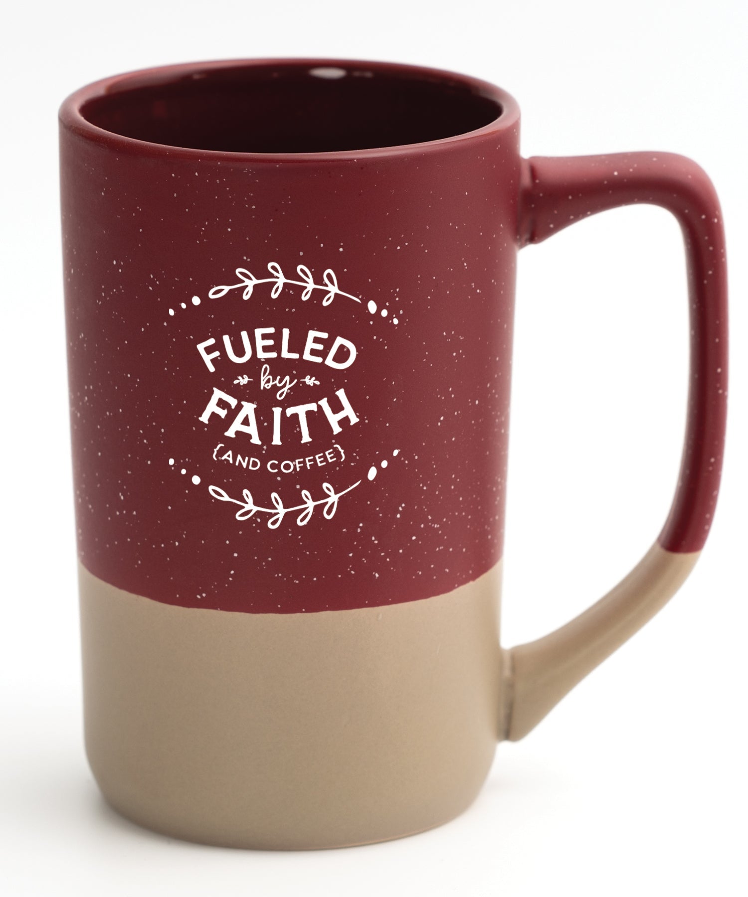 Fueled by Faith Pebble Mug