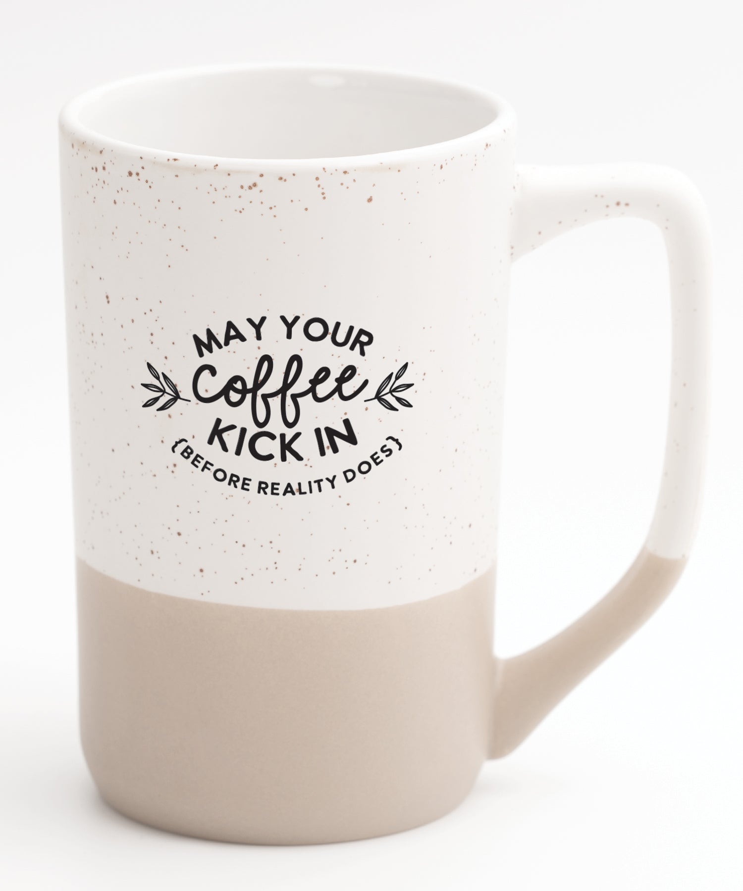 May Your Coffee Kick In Pebble Mug