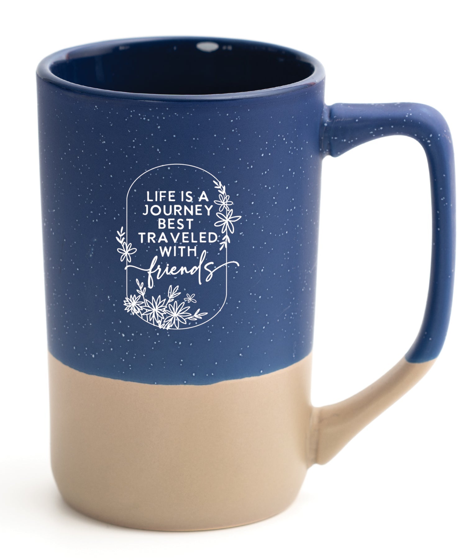 Life Is a Journey Pebble Mug