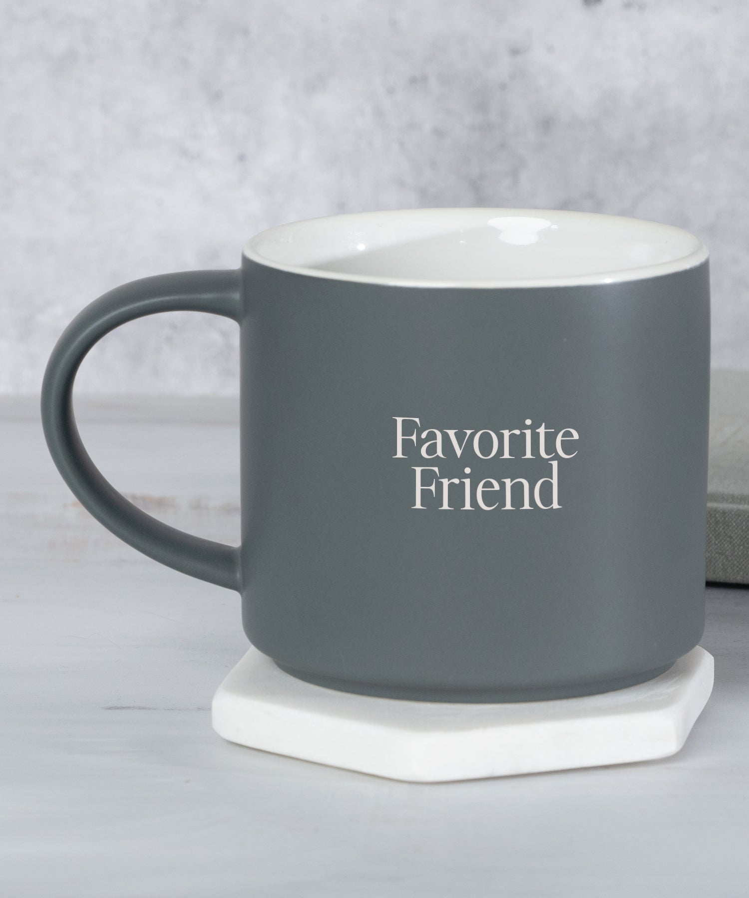 Favorite Friend Stacking Modern Grace Mug