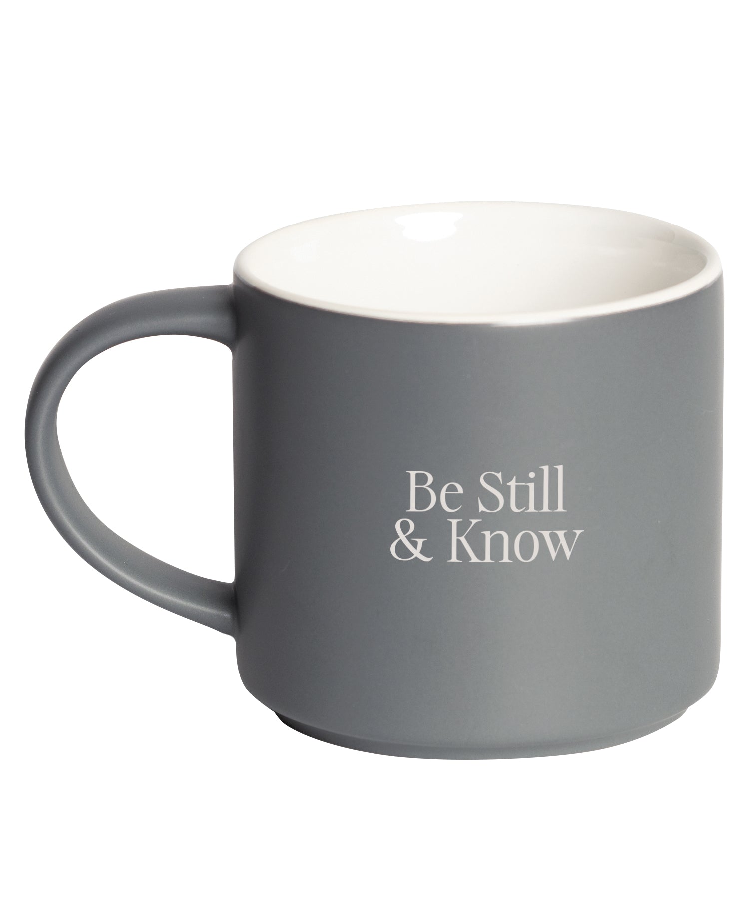 Be Still & Know Stacking Modern Grace Mug