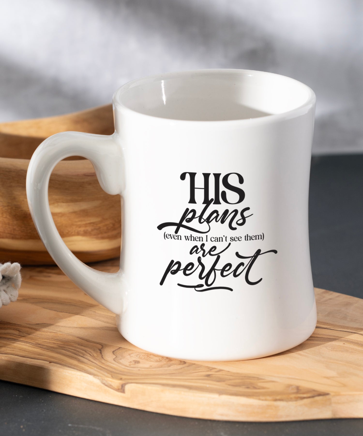 His Plans Are Perfect Coffeehouse Mug