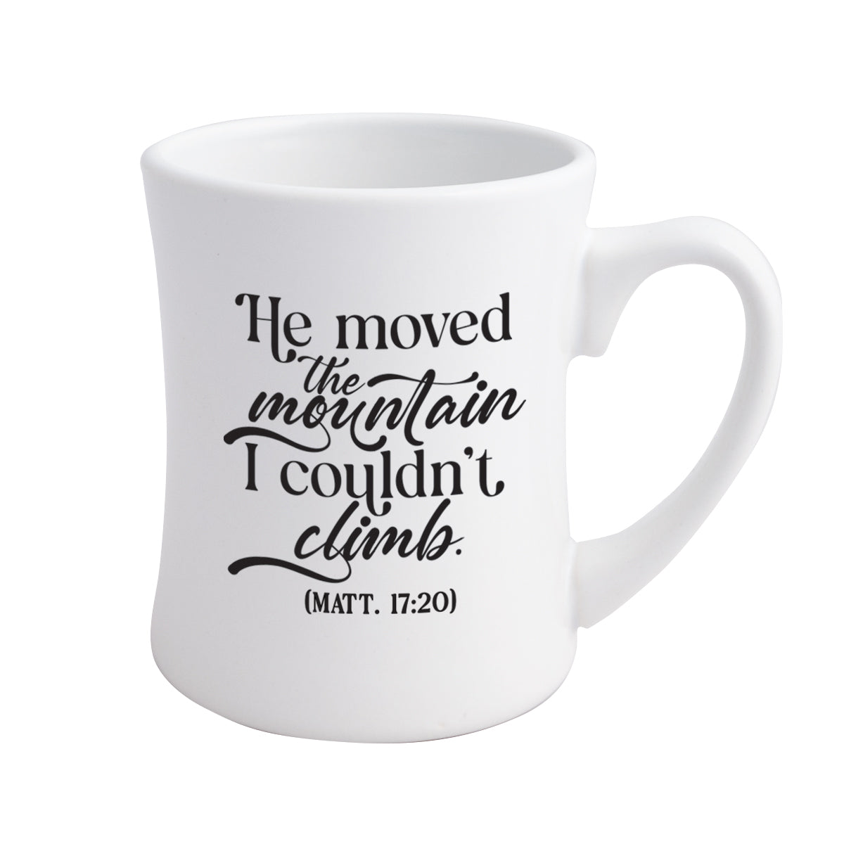 He Moved the Mountain Coffeehouse Mug