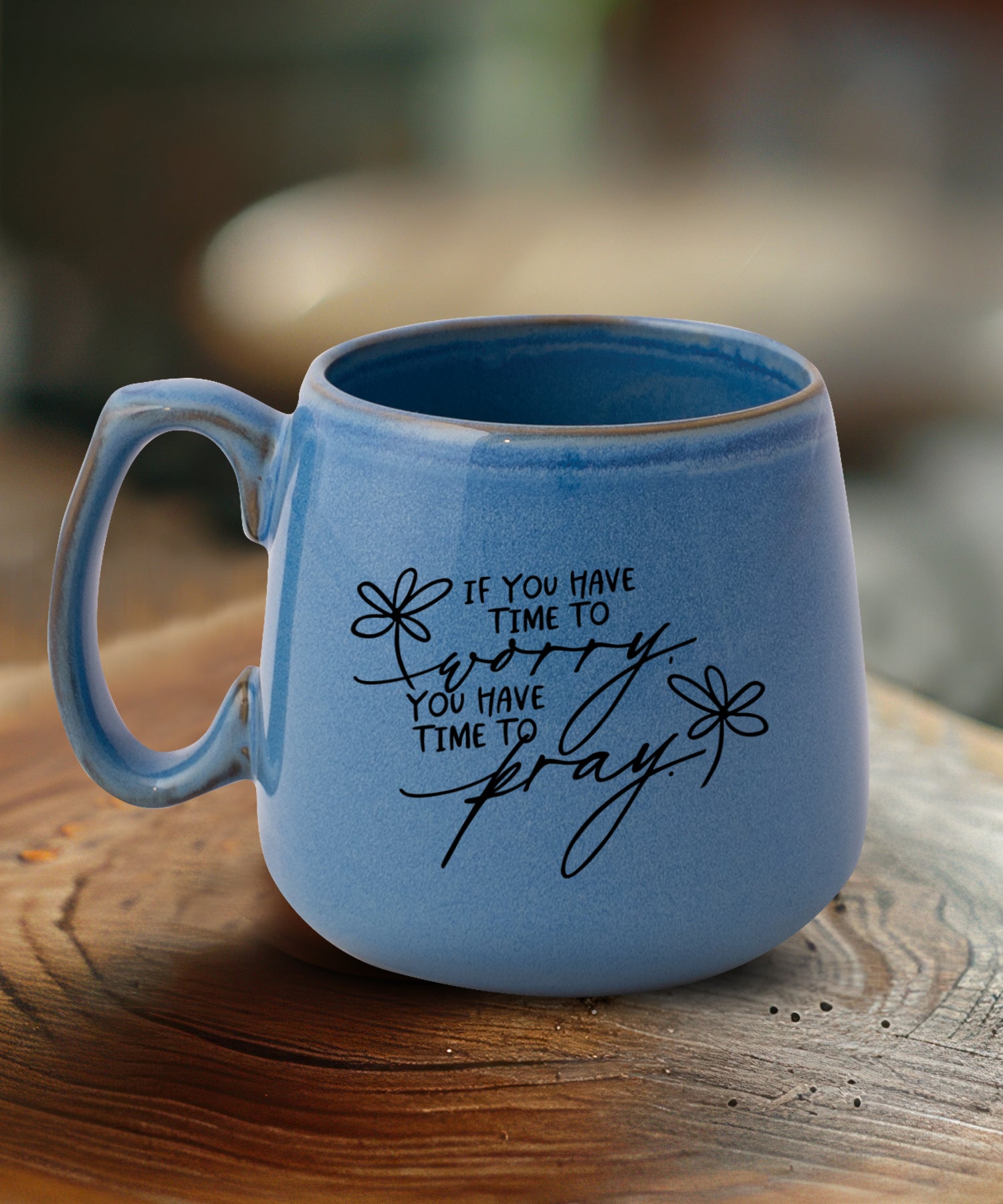 If You Have Time to Worry Heirloom Mug