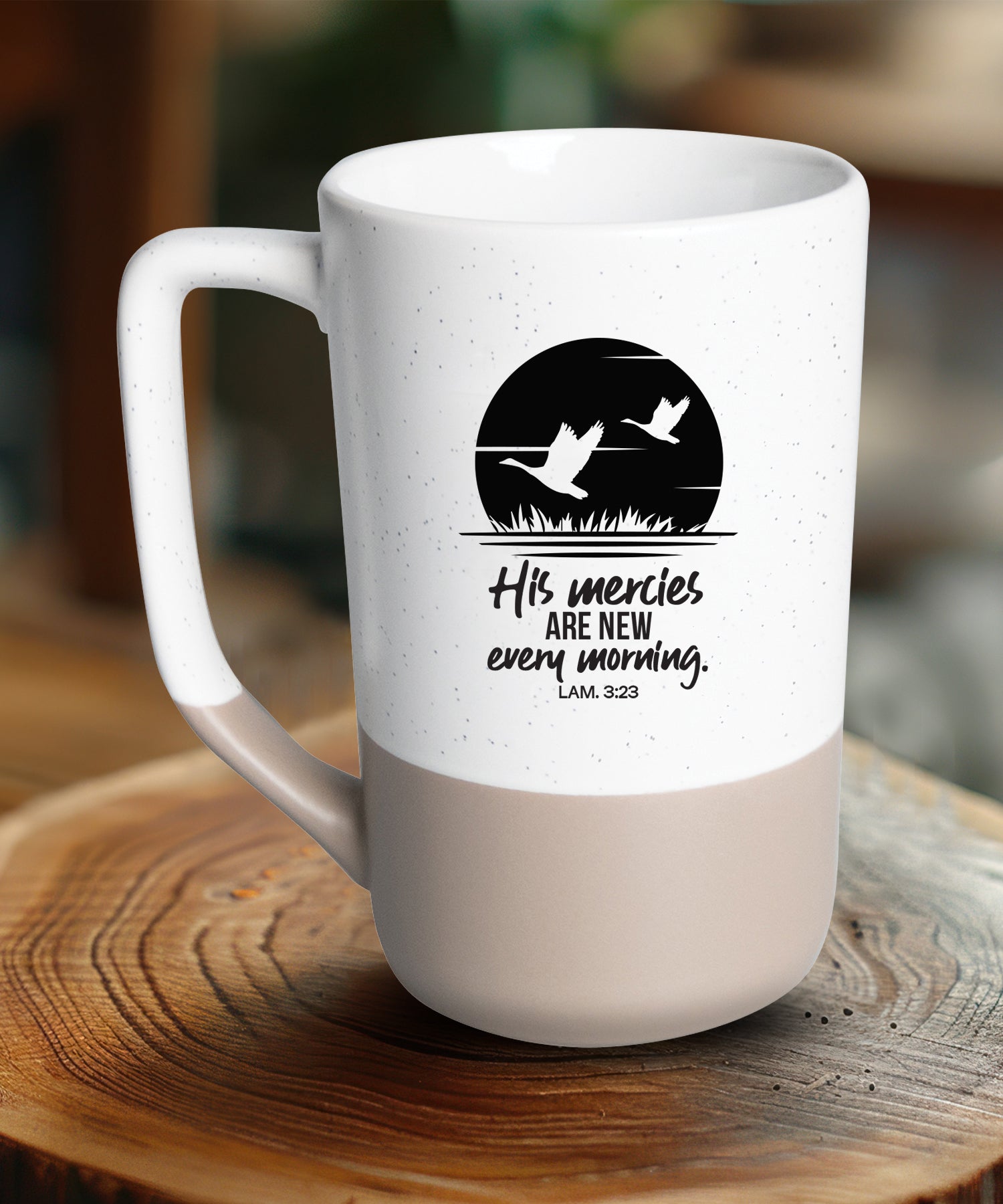 His Mercies Are New Every Morning Pebble Mug
