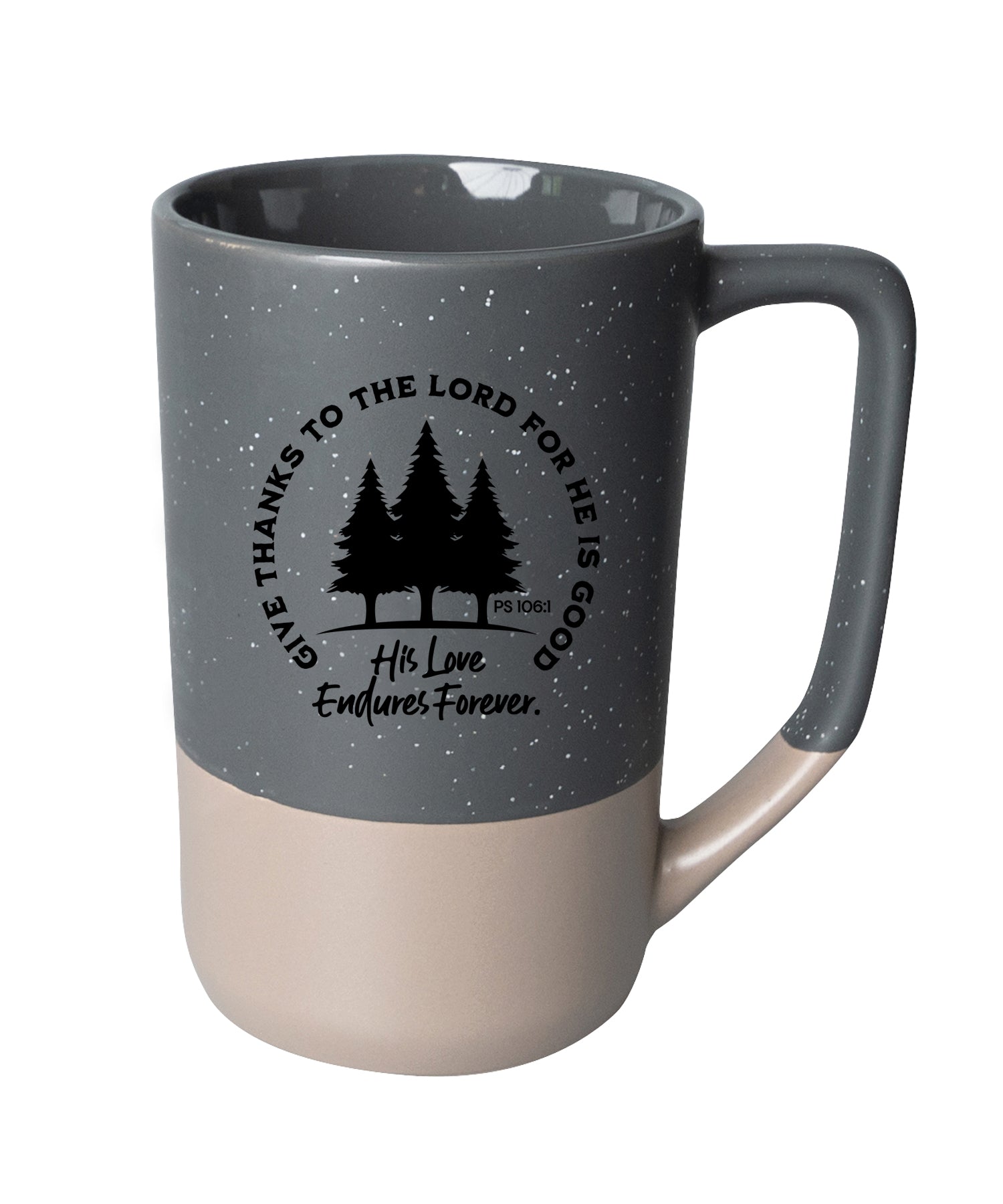 Give Thanks to the Lord Pebble Mug