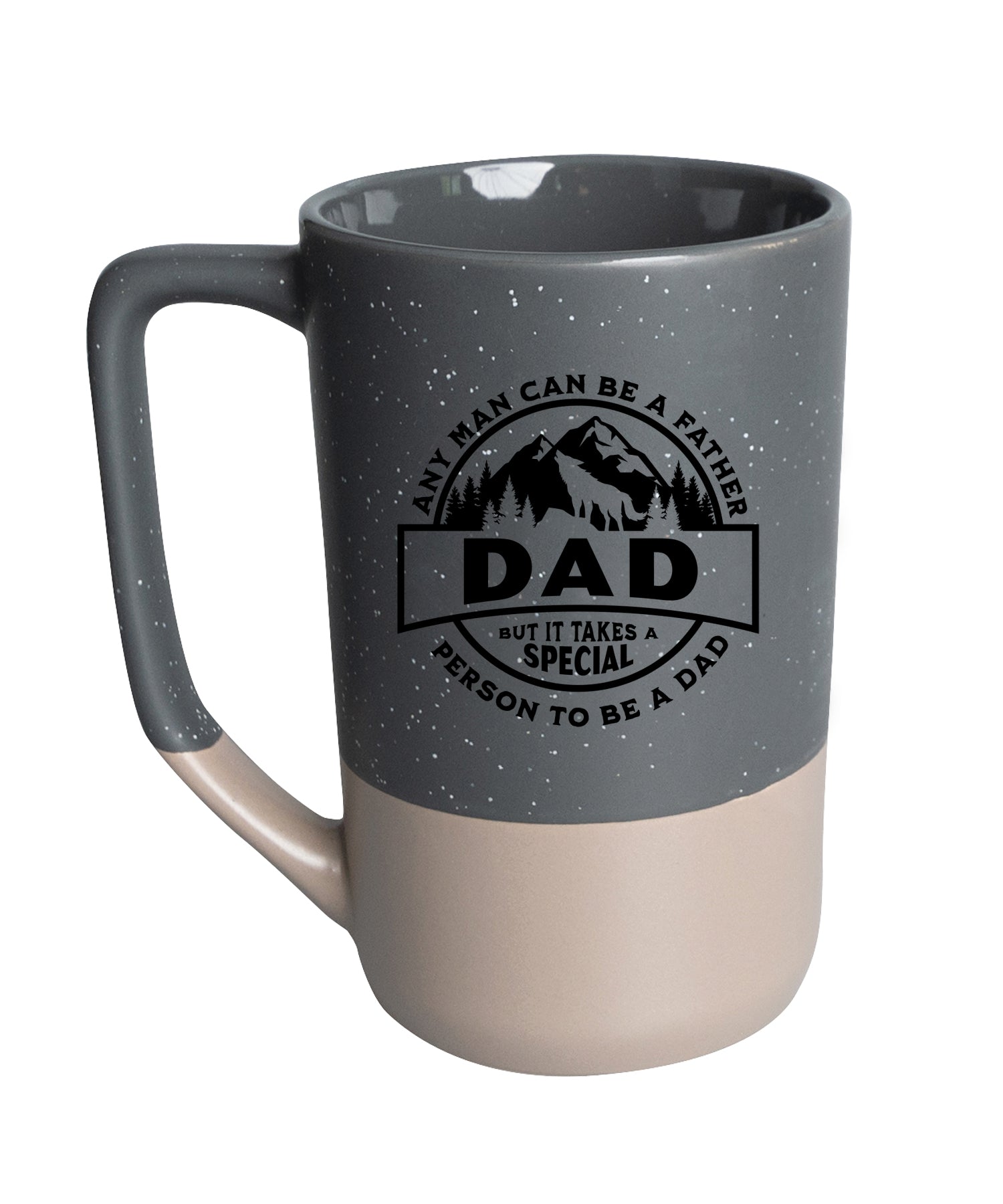 Any Man Can Be a Father Pebble Mug