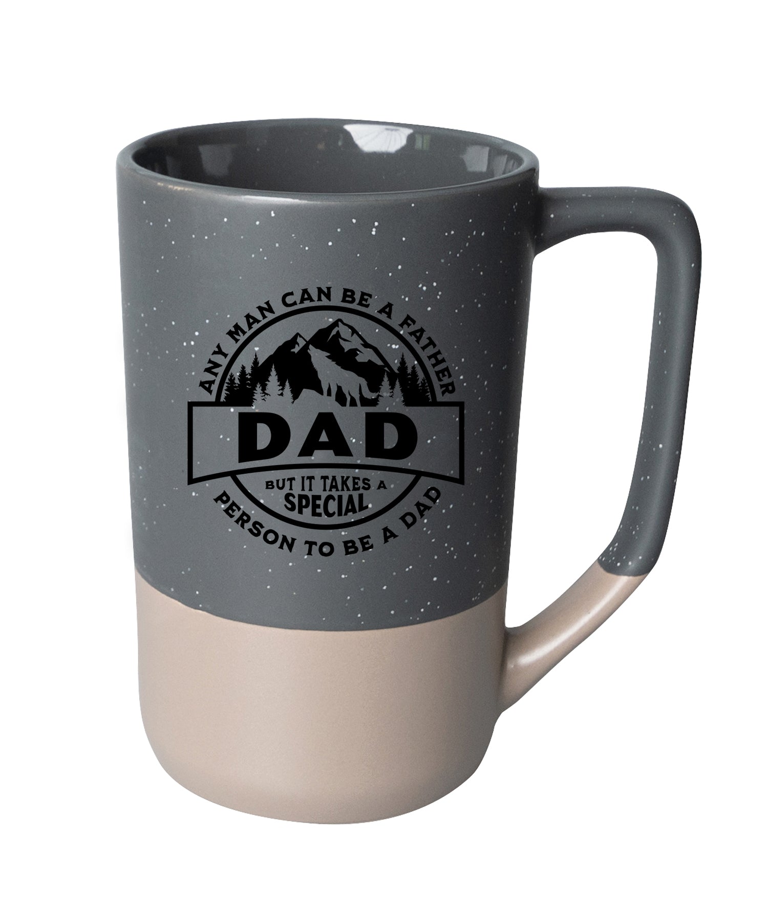 Any Man Can Be a Father Pebble Mug