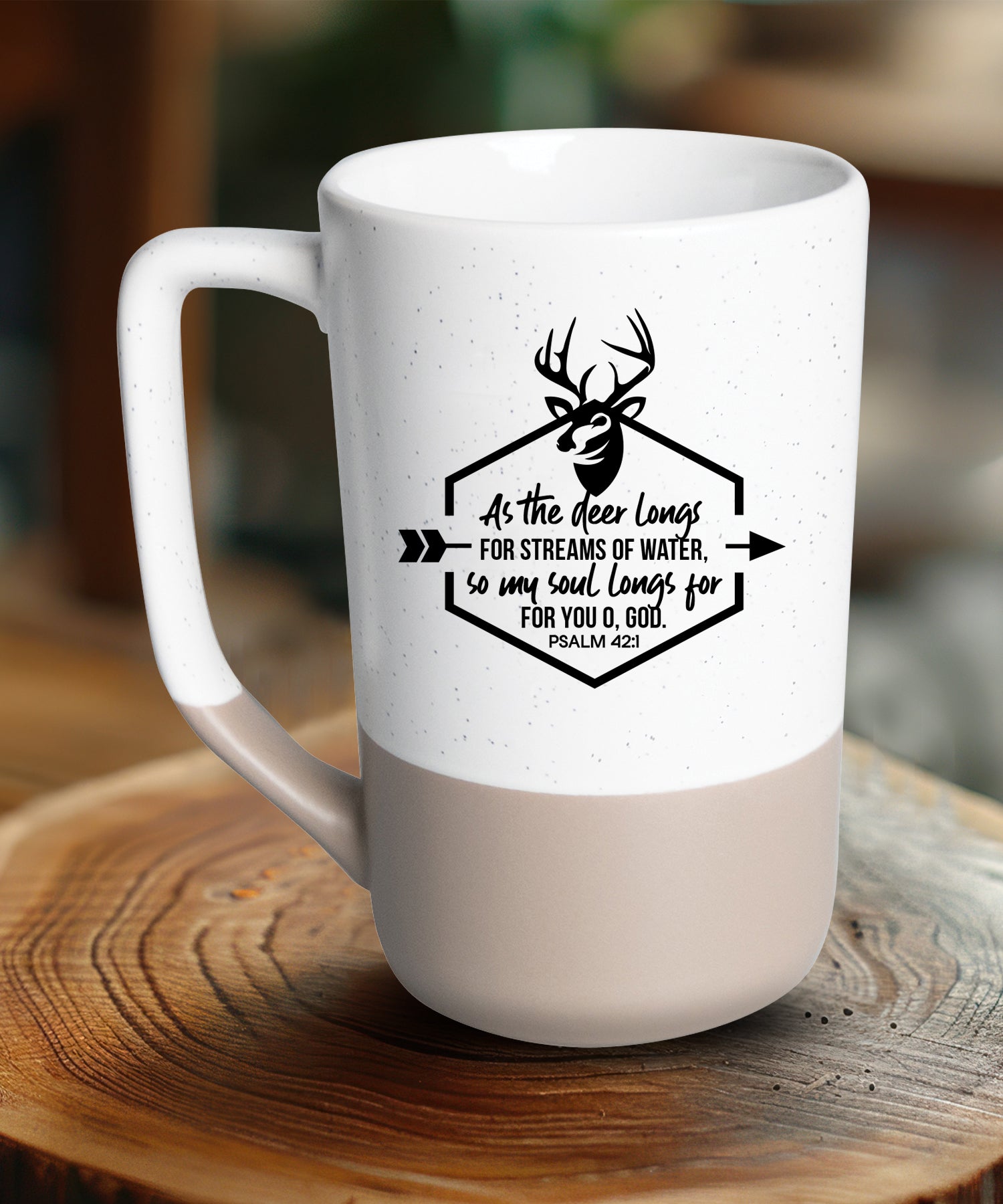As the Deer Pebble Mug