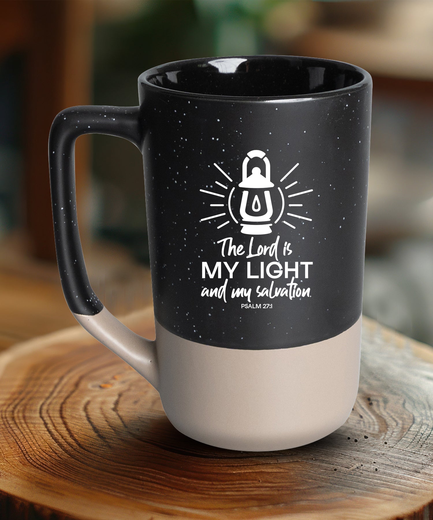 The Lord Is My Light Pebble Mug