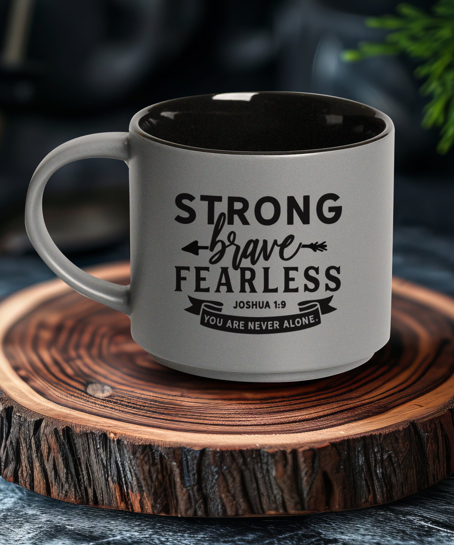 Strong Brave Fearless Stackable Mug