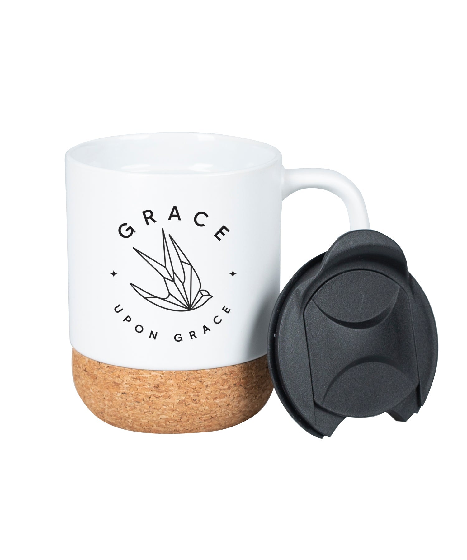 Grace Upon Grace Cork Bottom Mug