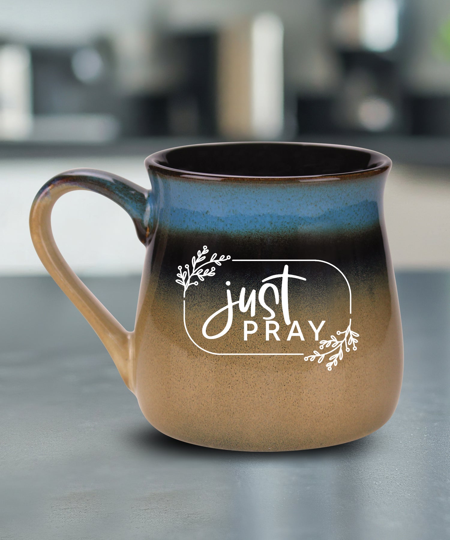 Just Pray Reactive Glazed Mug