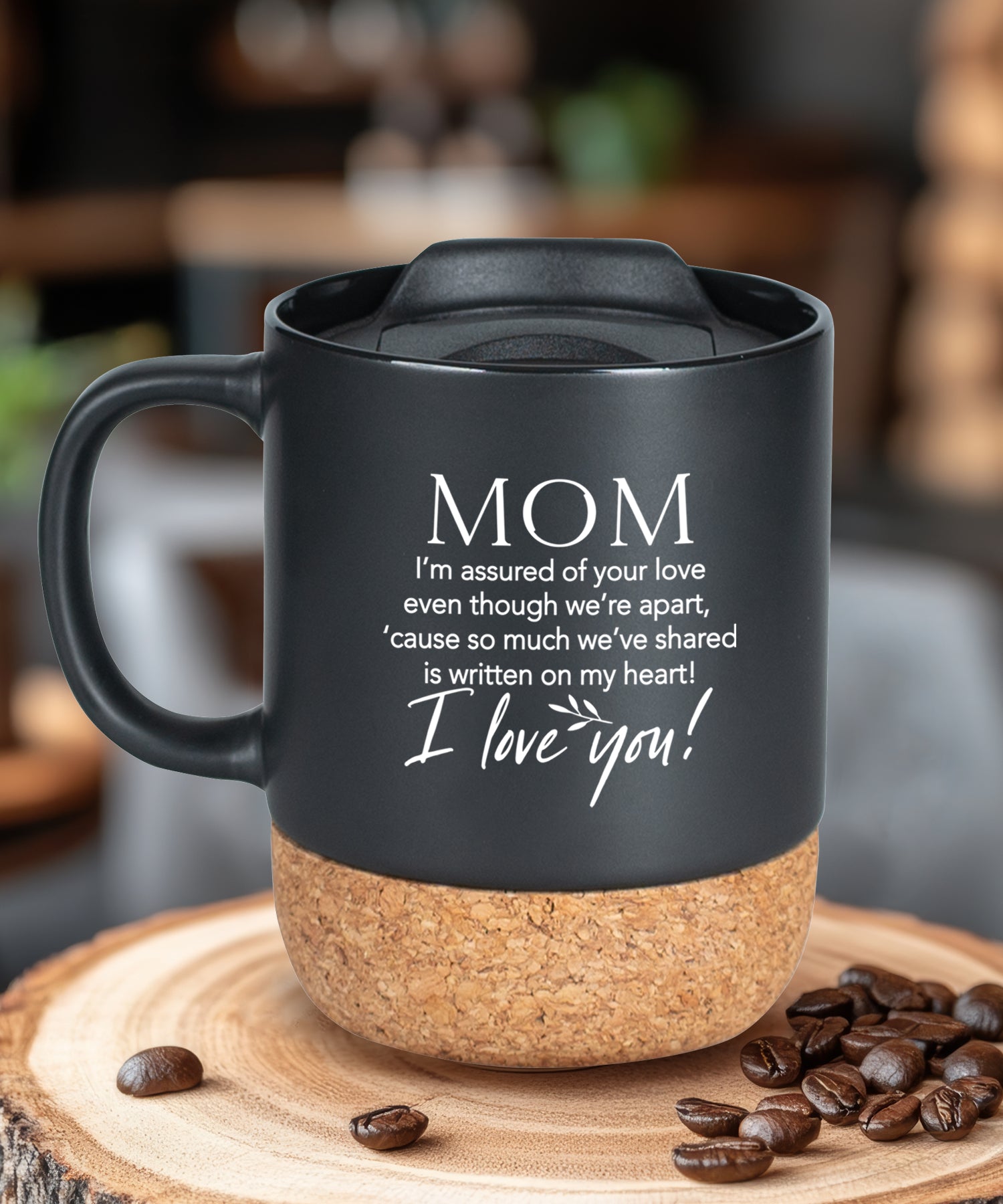 Mom I’m Assured Cork Bottom Mug