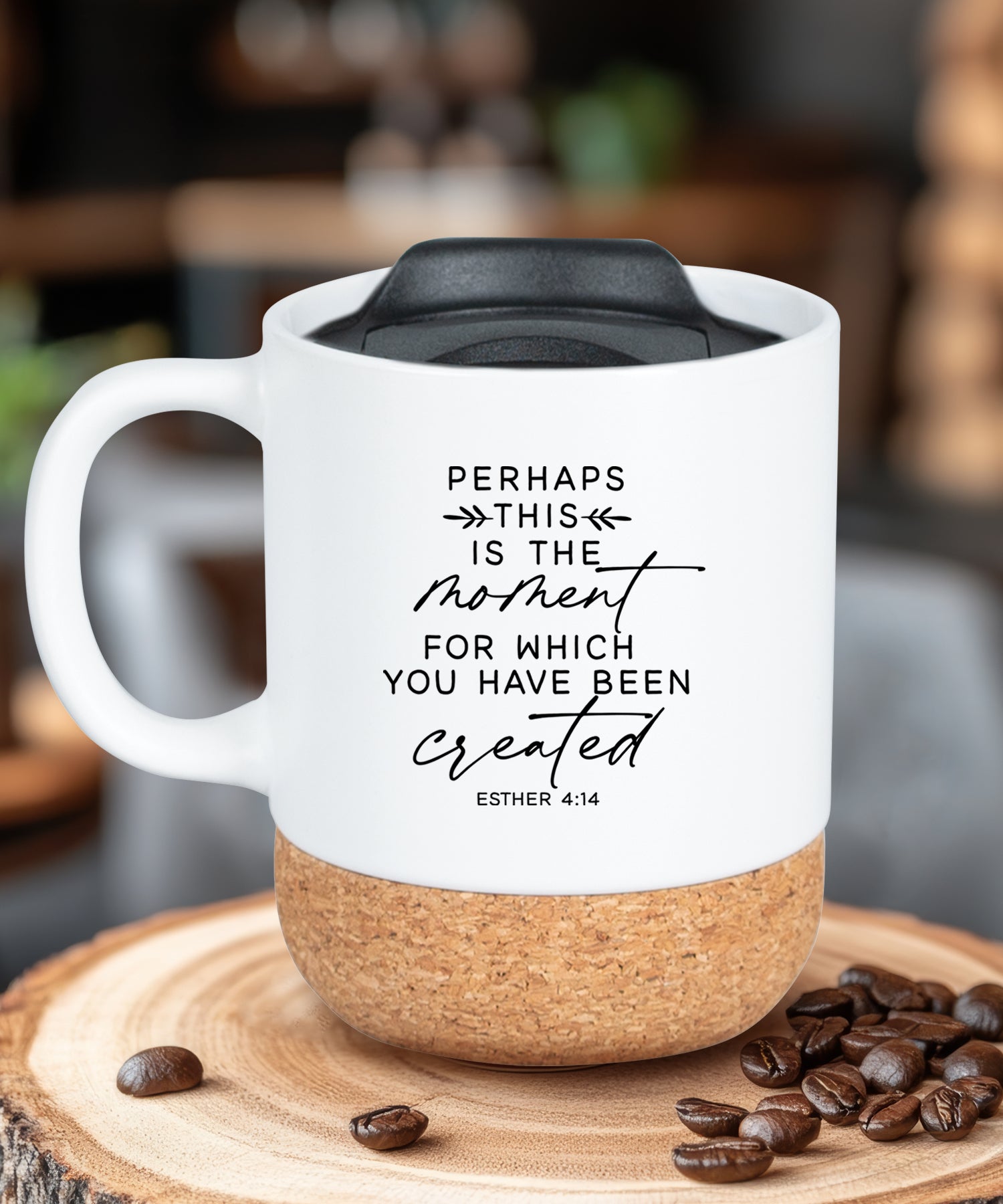 Perhaps This Is the Moment Cork Bottom Mug