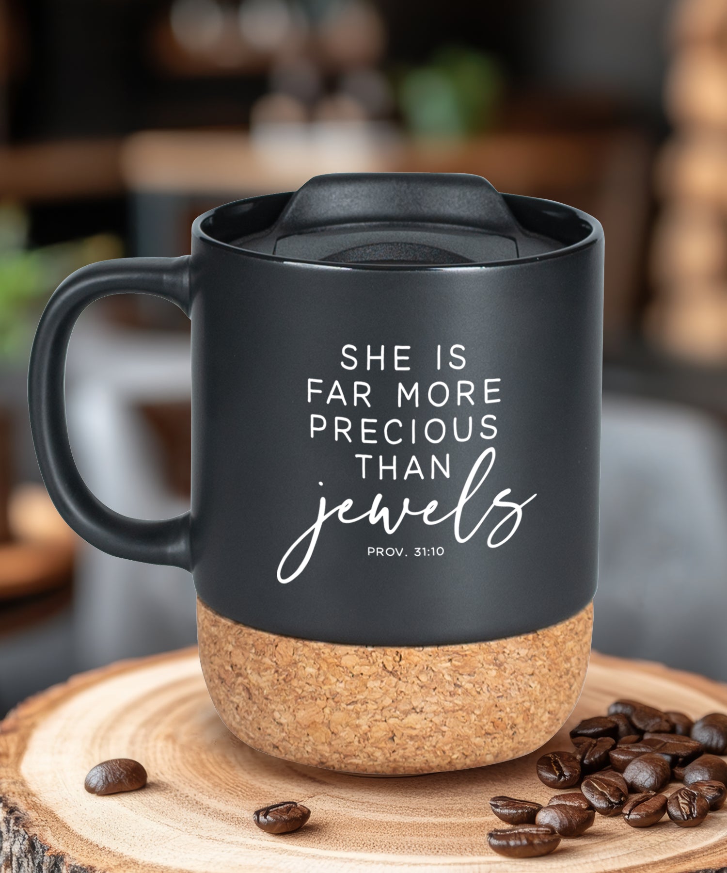 You Are Loved Cork Bottom Mug
