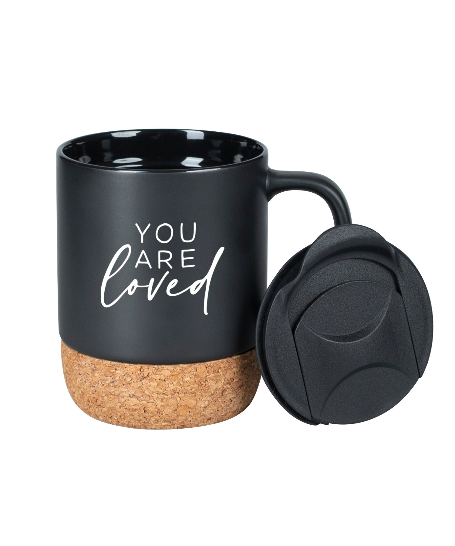 You Are Loved Cork Bottom Mug