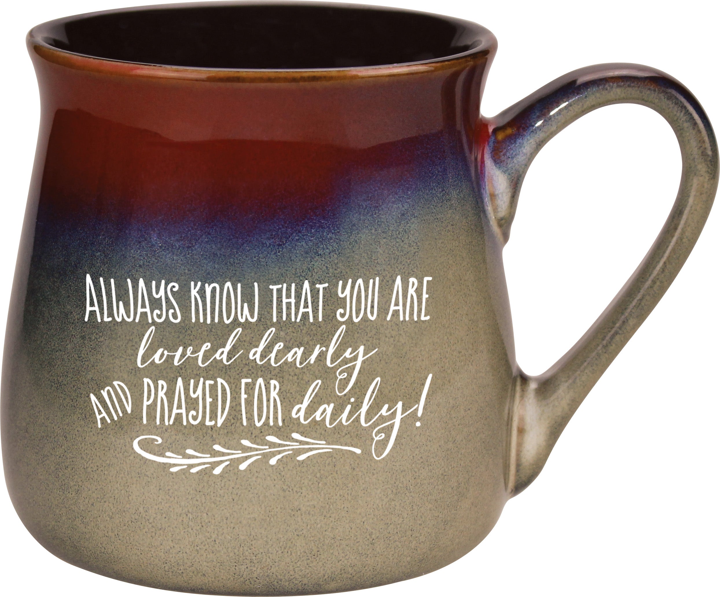 Reactive mug with a unique gradation in color and the inspirational message – Always Know That You.