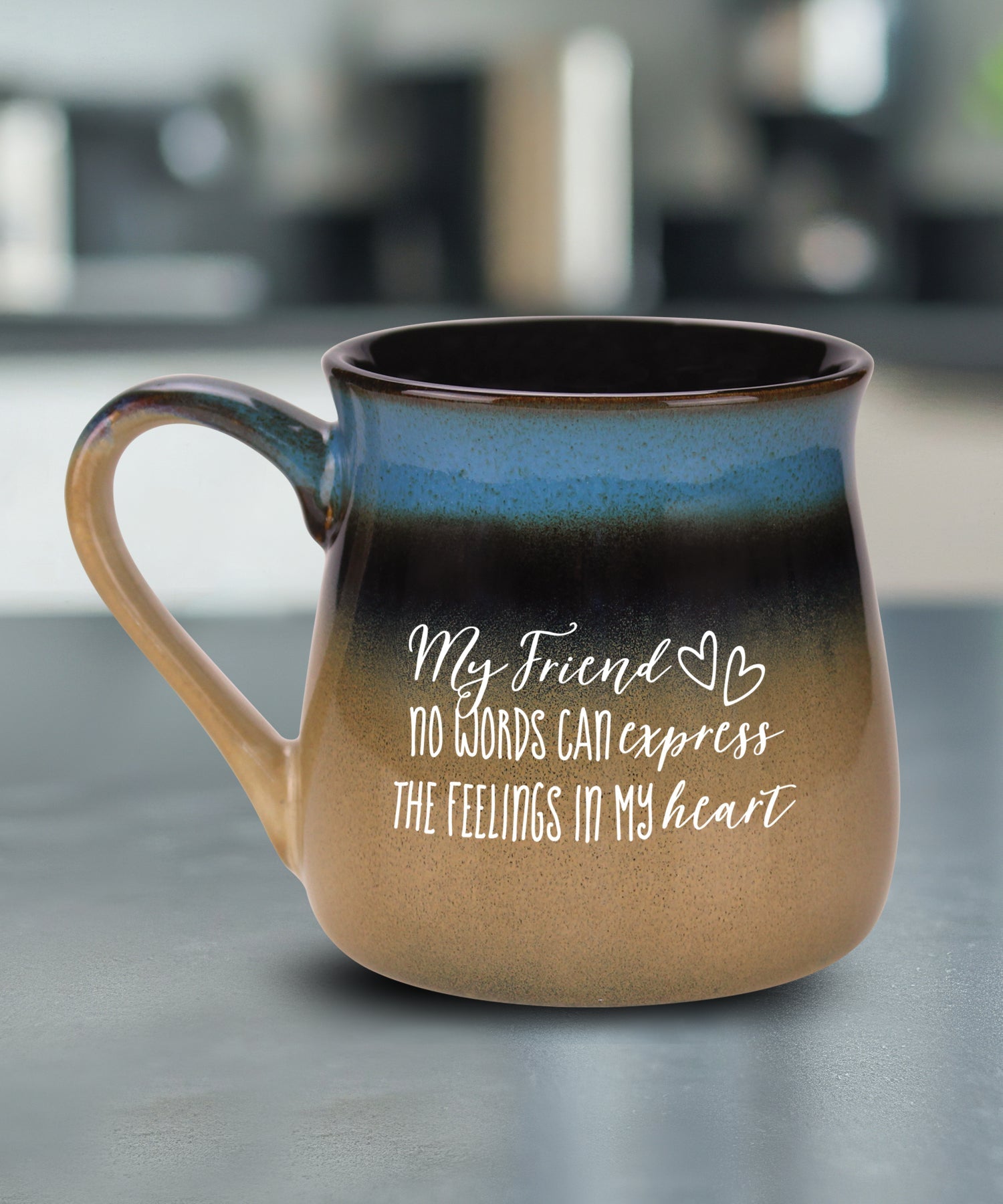 My Friend Reactive Glazed Mug