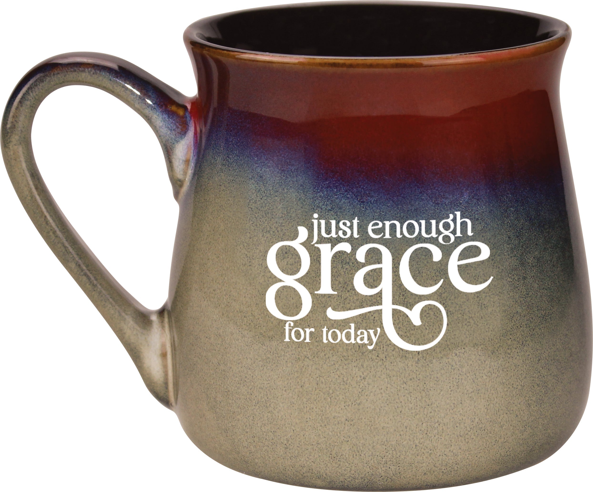 Just Enough Grace for Today Reactive Glazed Mug