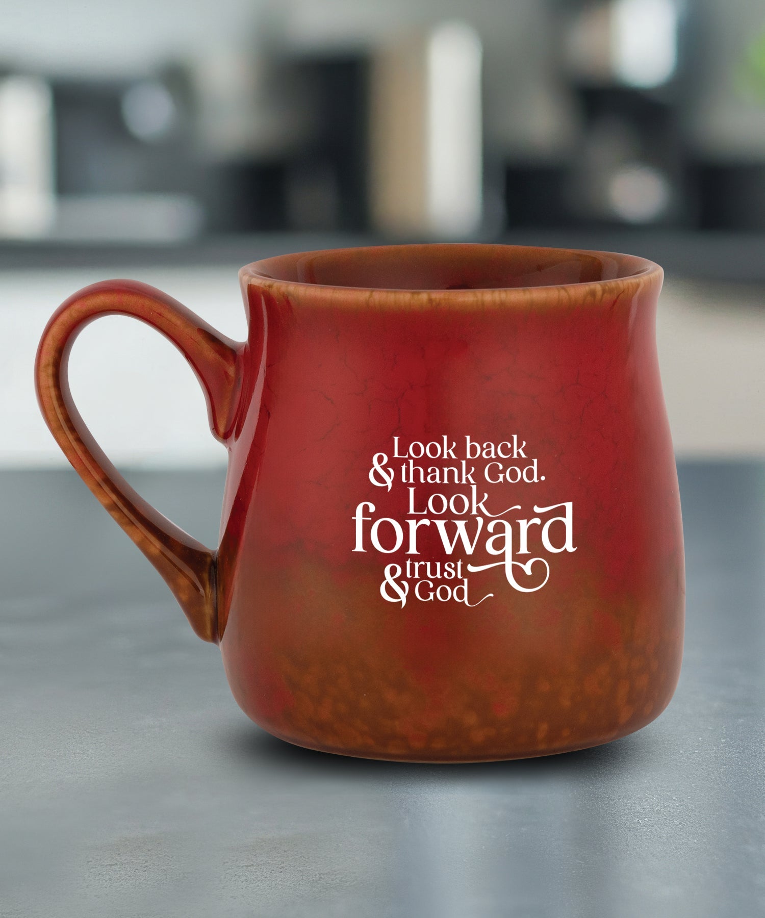 Look Back & Thank God Mug