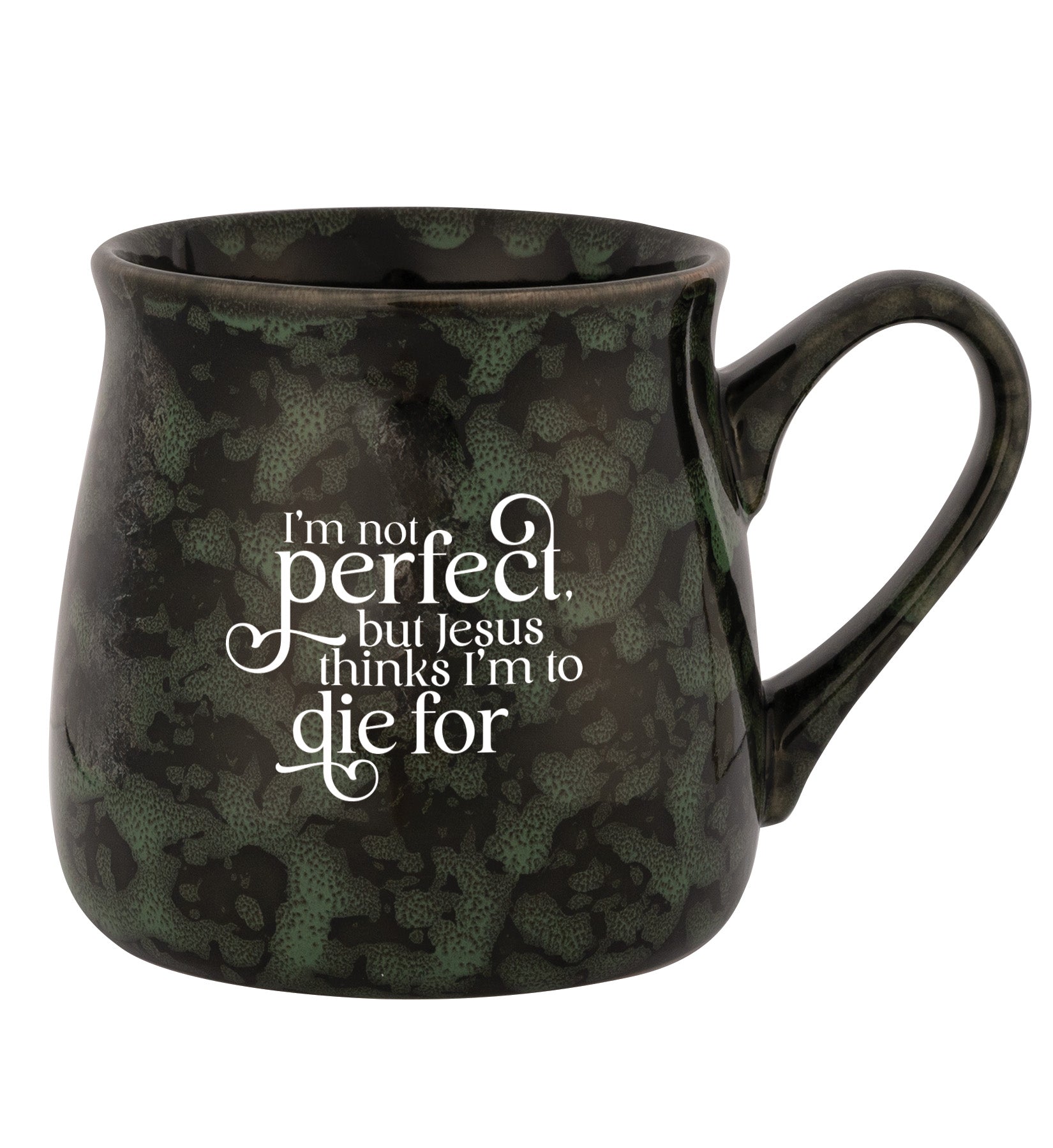 I’m Not Perfect Mug – Reactive mug with a unique gradation in color and the inspirational message