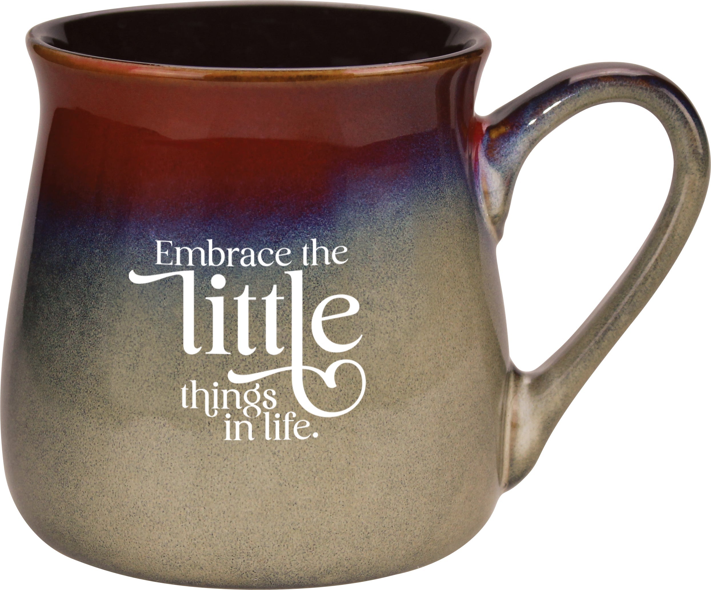 Embrace the Little Things Reactive Glazed Mug