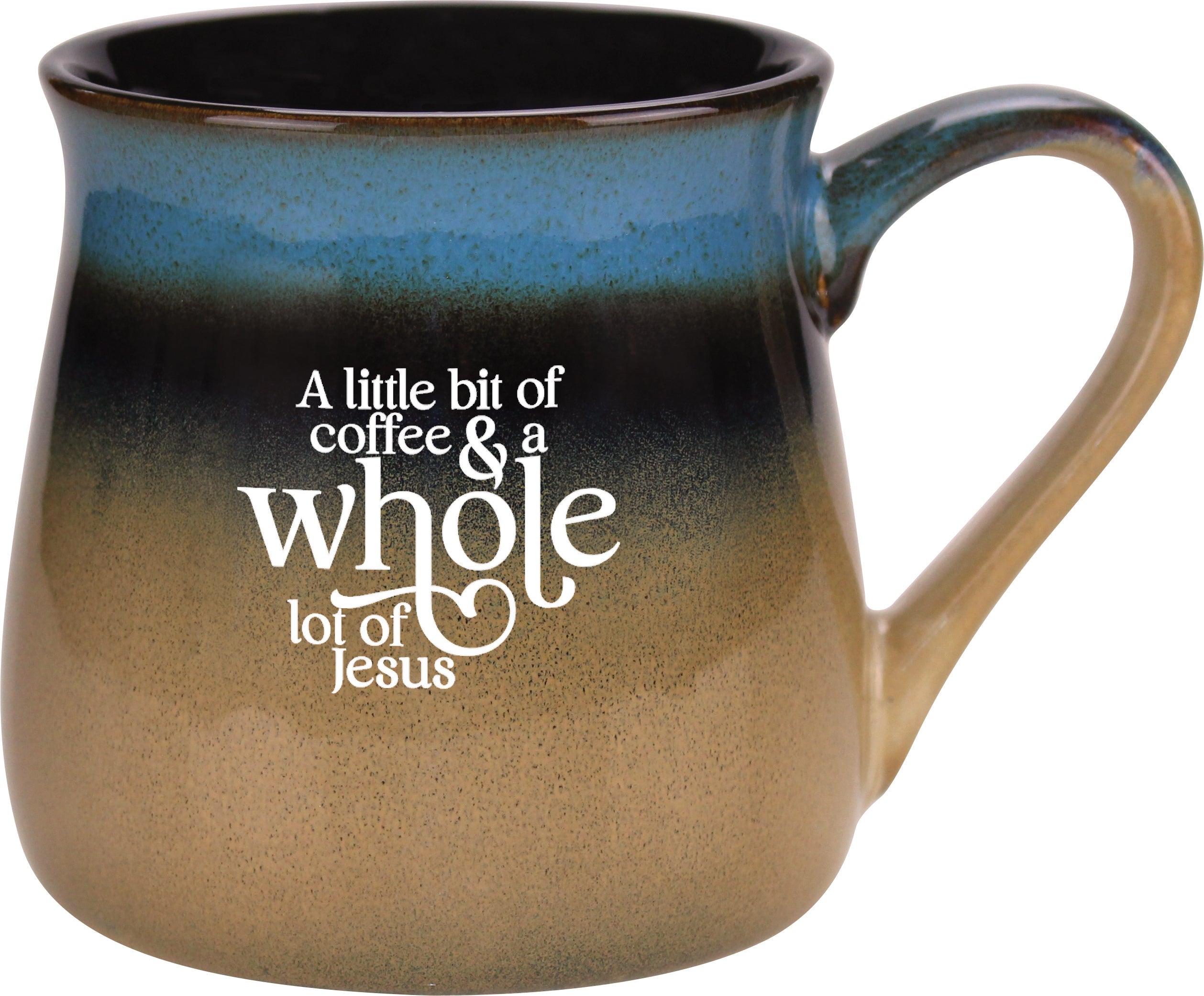 A Little Bit of Coffee Reactive Glazed Mug