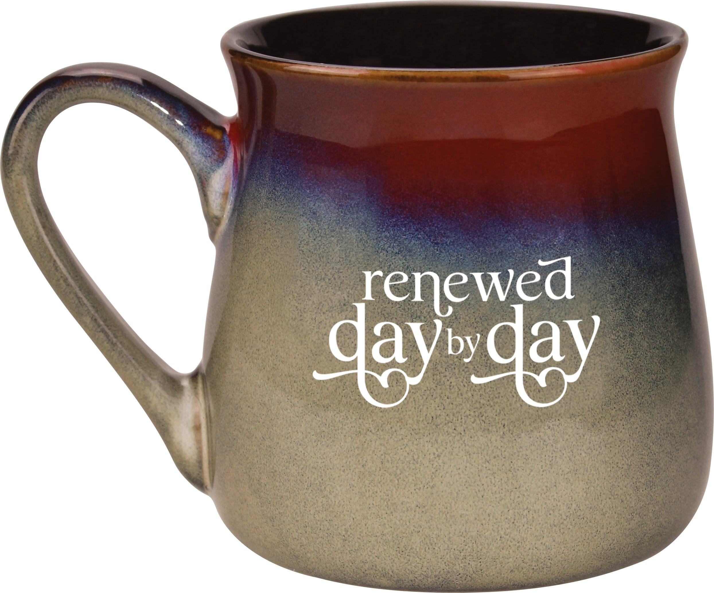 Renewed Day by Day Reactive Glazed Mug