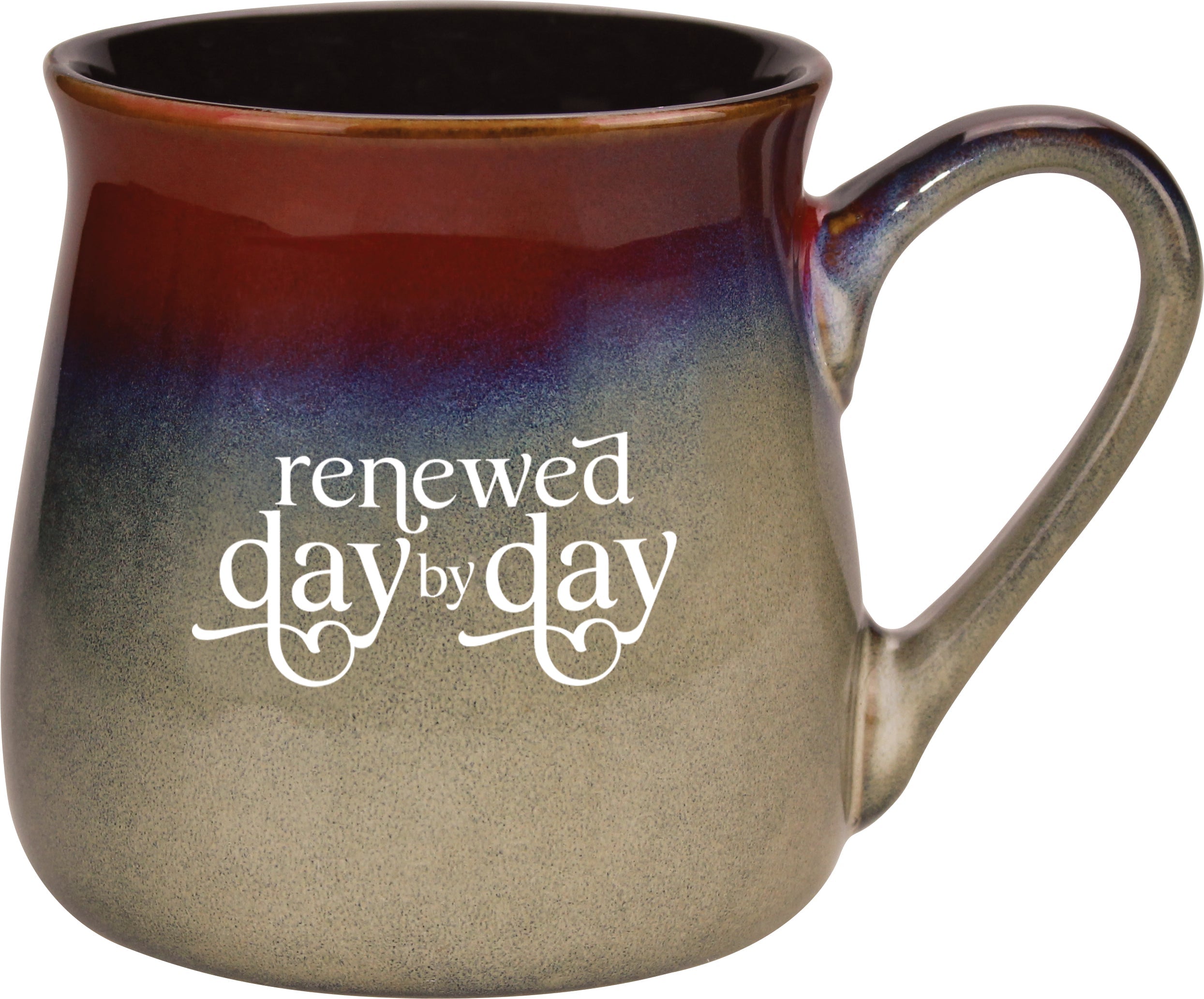 Renewed Day by Day Reactive Glazed Mug