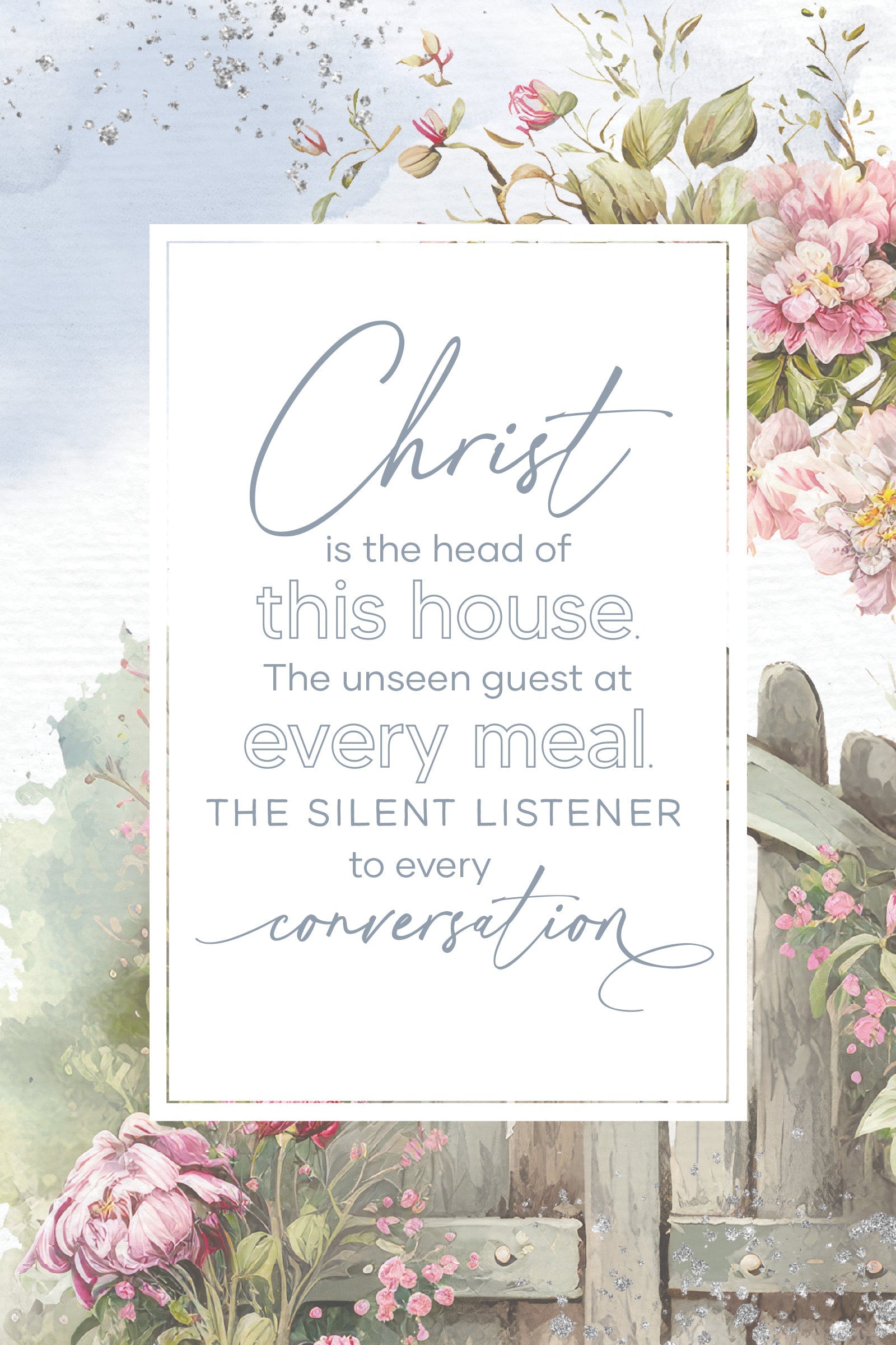 Christ Is the Head 6x9 MDF Plaque