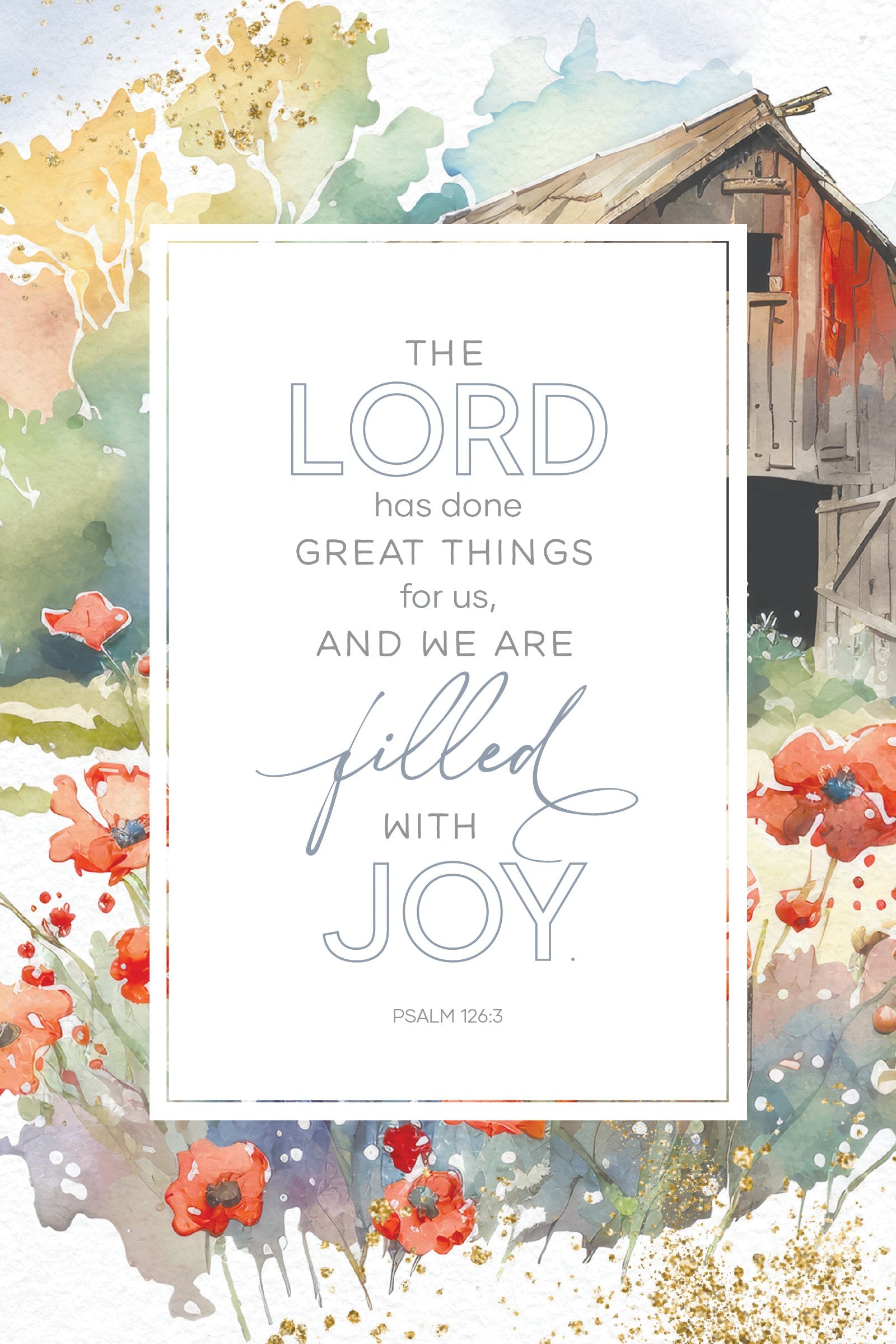 The Lord Has Done 6x9 MDF Plaque with modern design, silver edge, and inspirational verse