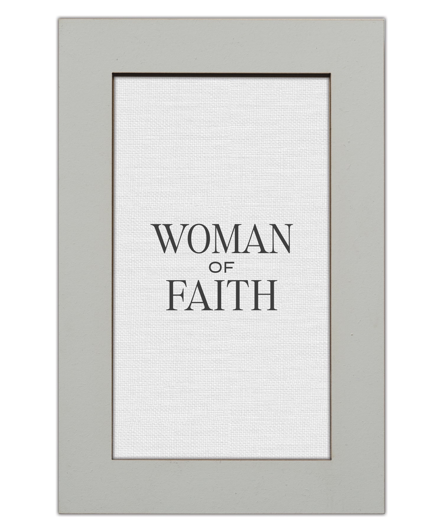 Woman of Faith Modern Grace 6x9 MDF Plaque