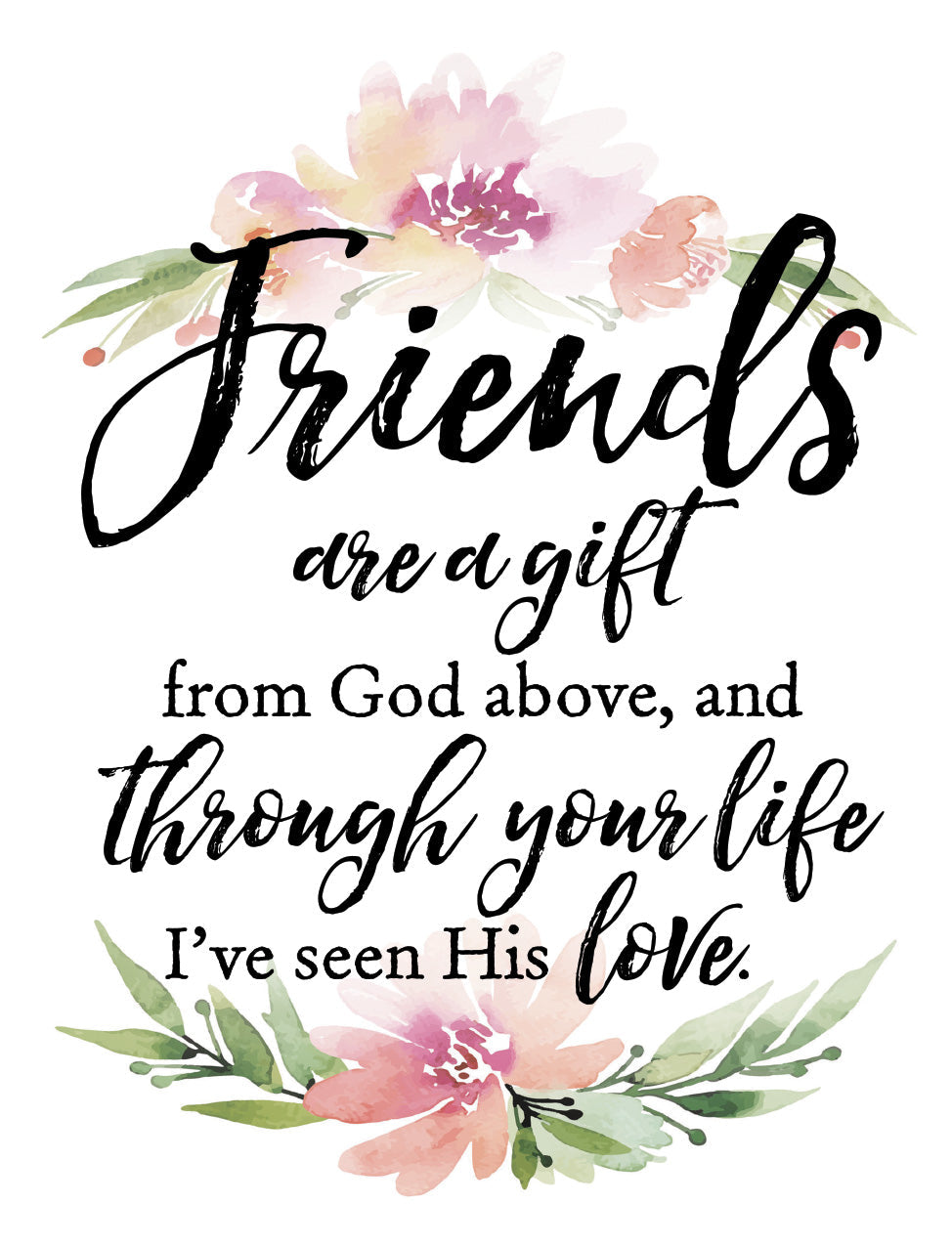 Friends Are a Gift Magnet