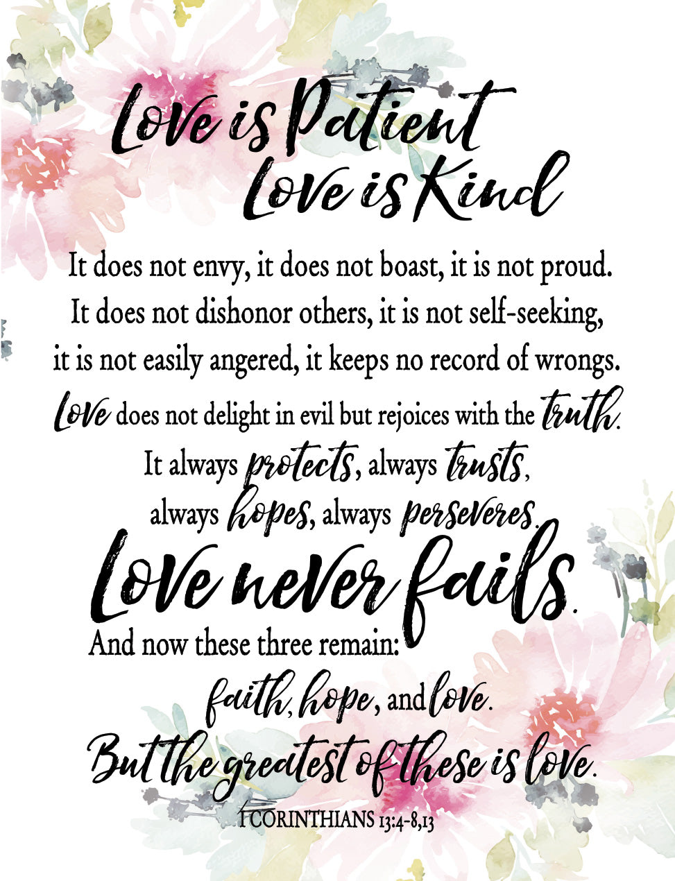 Love is Patient Magnet