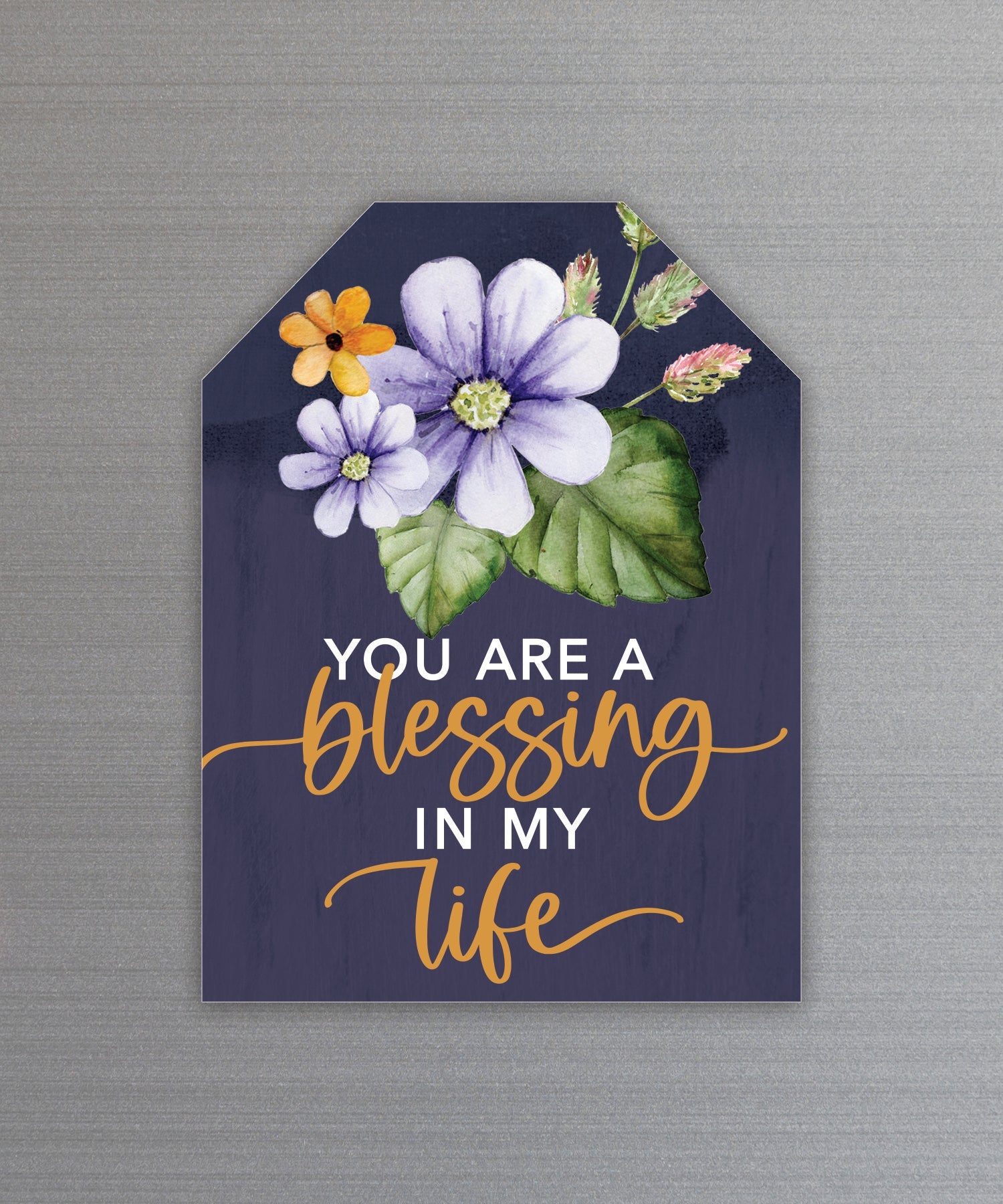 Full-color You Are a Blessing Magnet with inspirational verse and vibrant imagery featuring a strong magnetic backing.