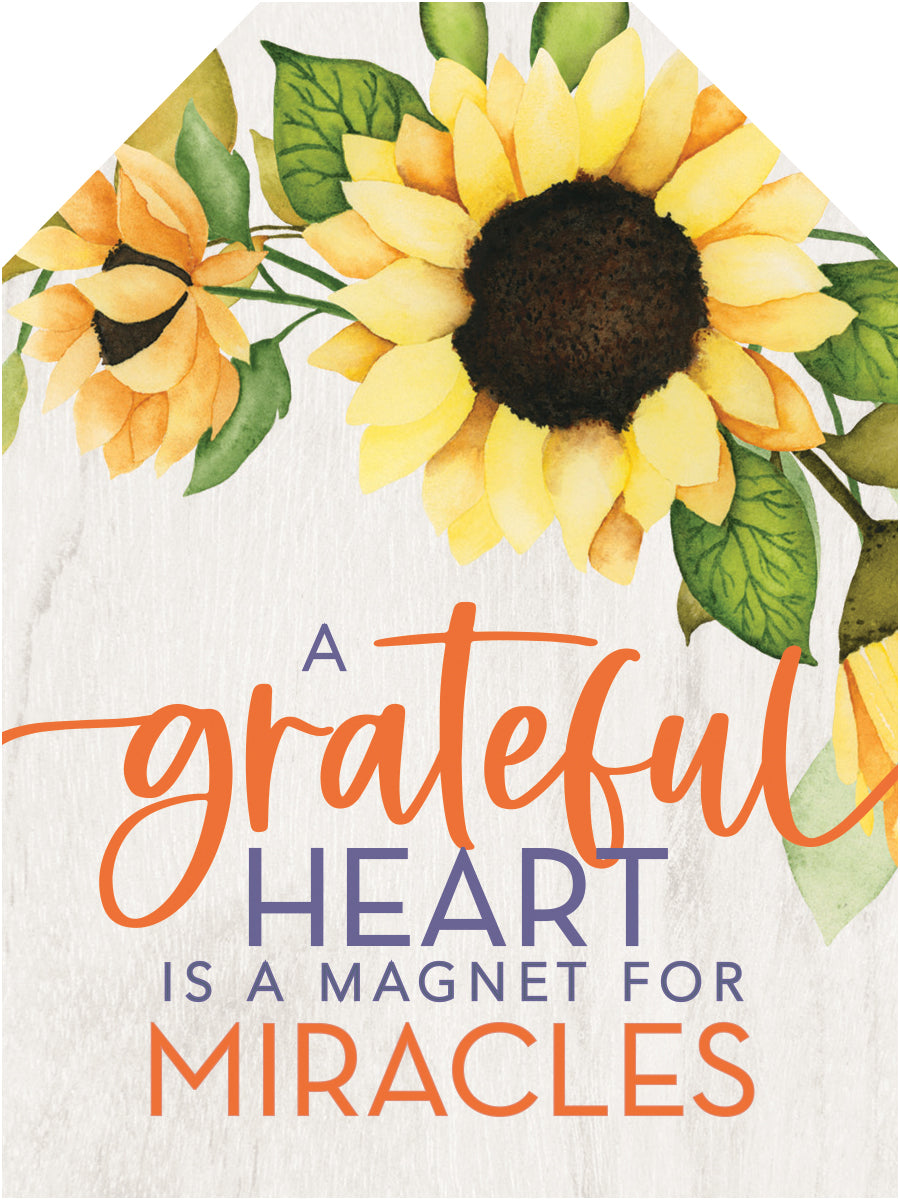 A Grateful Heart Magnet