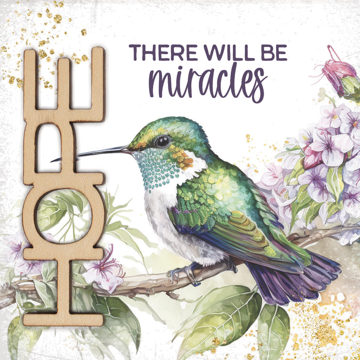 There Will be Miracles Magnet-Plaque